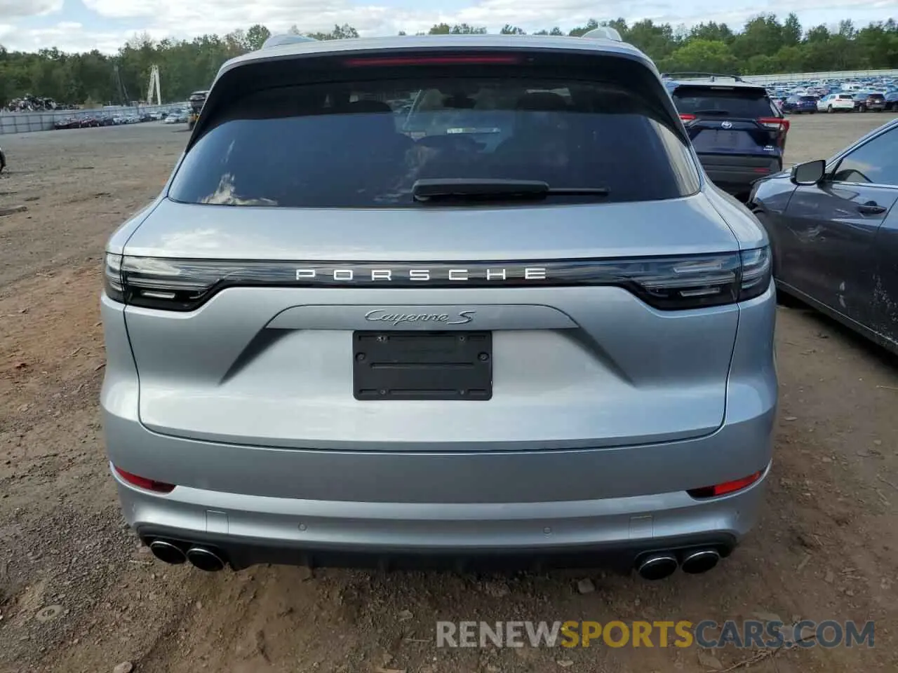 6 Photograph of a damaged car WP1AB2AY8LDA28204 PORSCHE CAYENNE 2020