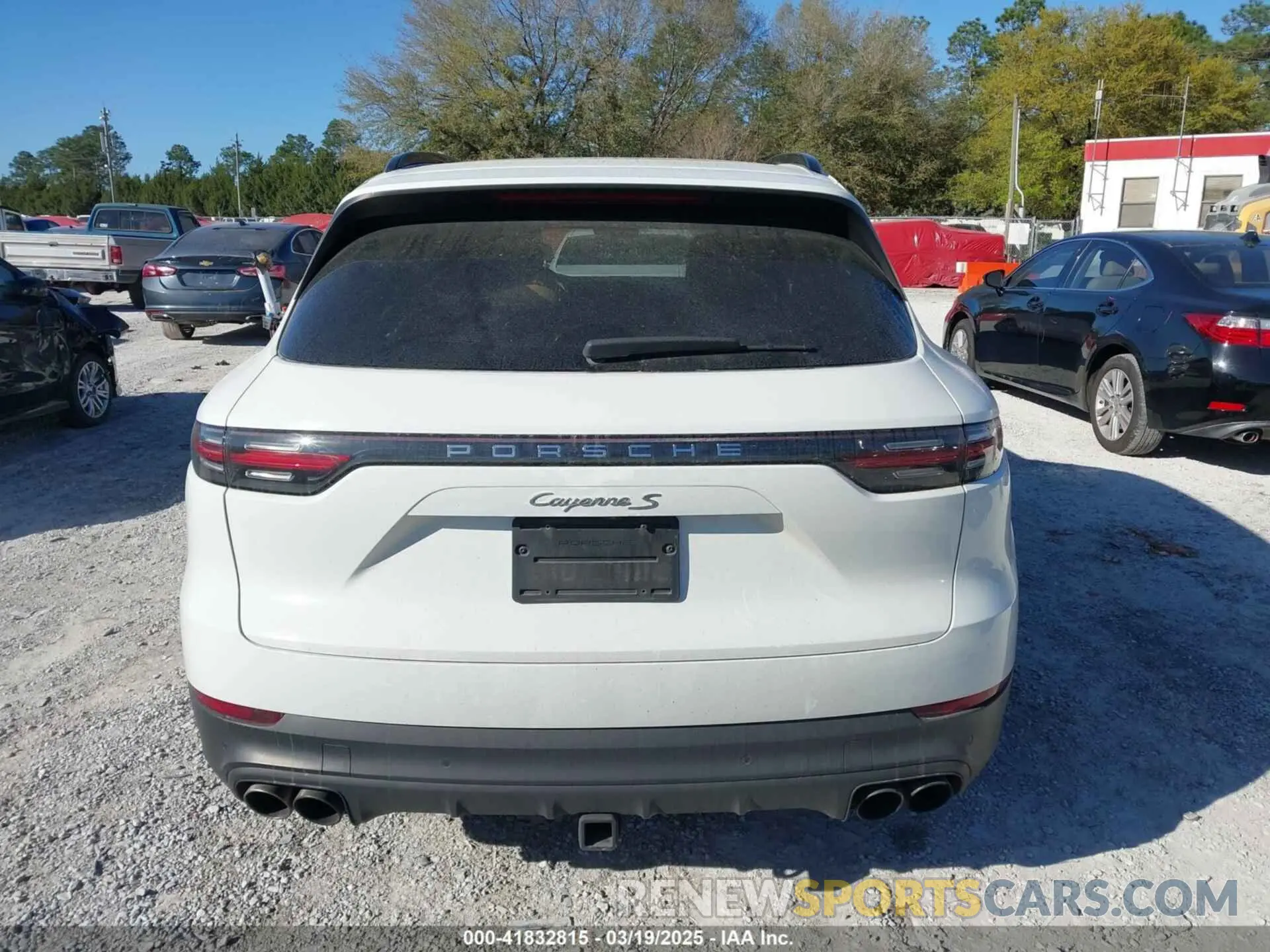 16 Photograph of a damaged car WP1AB2AY9LDA28759 PORSCHE CAYENNE 2020