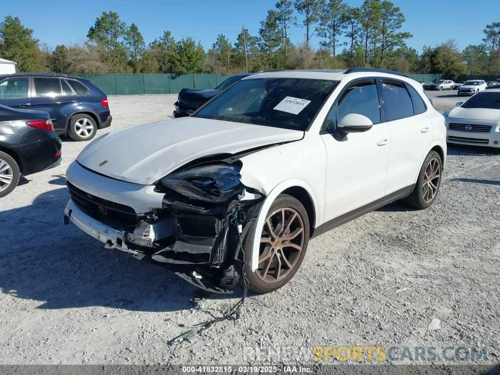 2 Photograph of a damaged car WP1AB2AY9LDA28759 PORSCHE CAYENNE 2020