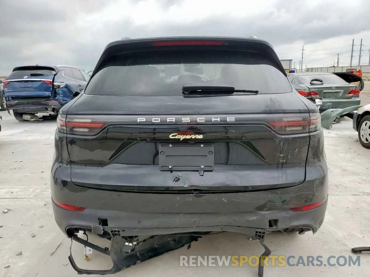 6 Photograph of a damaged car WP1AE2AY4LDA22360 PORSCHE CAYENNE 2020