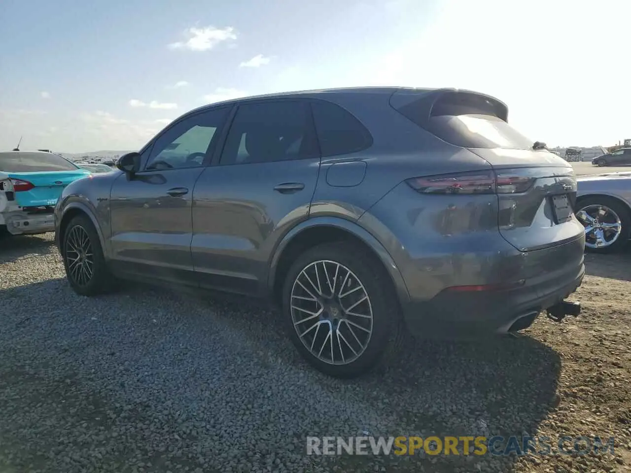 2 Photograph of a damaged car WP1AE2AY8LDA22202 PORSCHE CAYENNE 2020