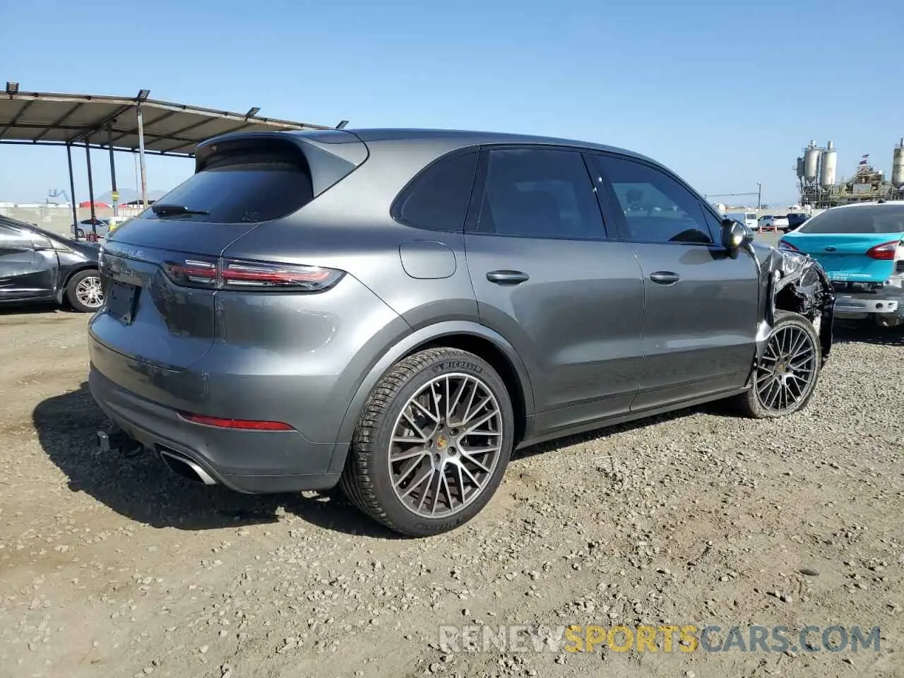 3 Photograph of a damaged car WP1AE2AY8LDA22202 PORSCHE CAYENNE 2020