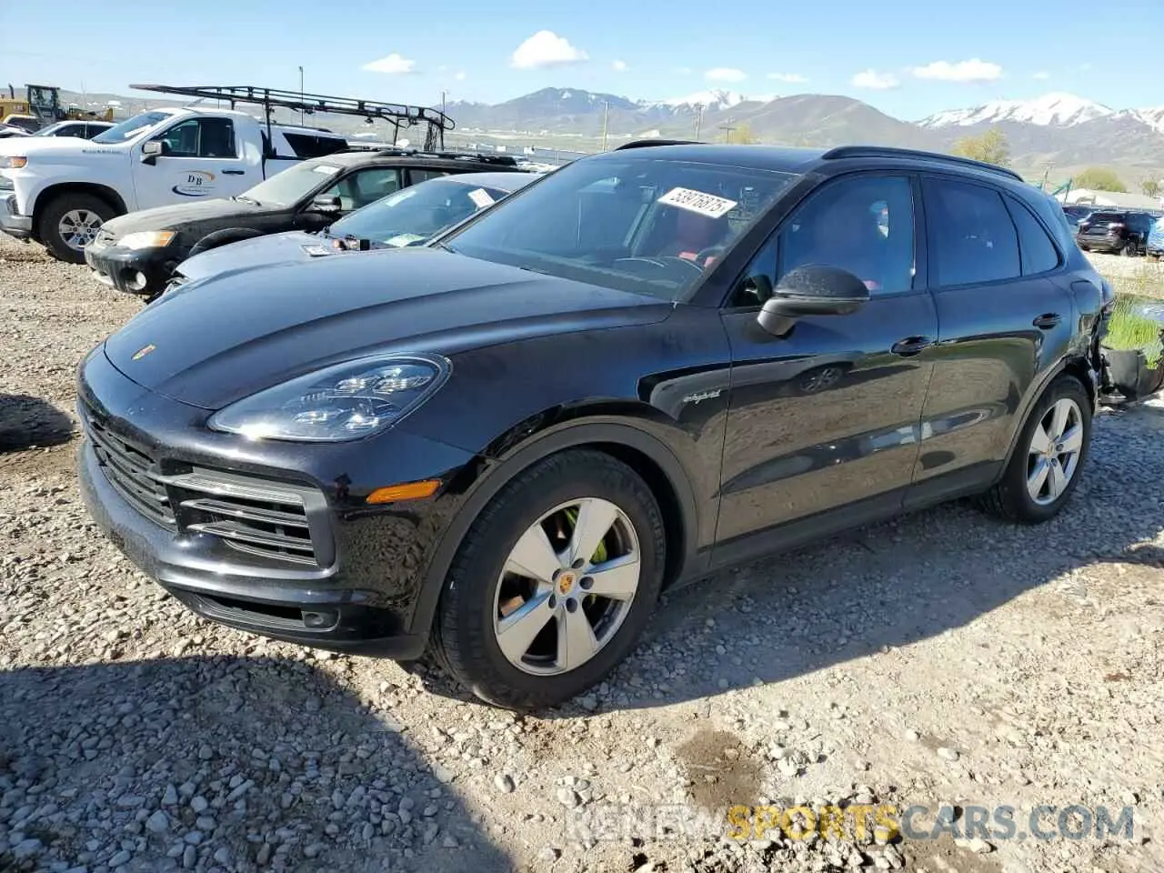 1 Photograph of a damaged car WP1AE2AYXLDA22153 PORSCHE CAYENNE 2020