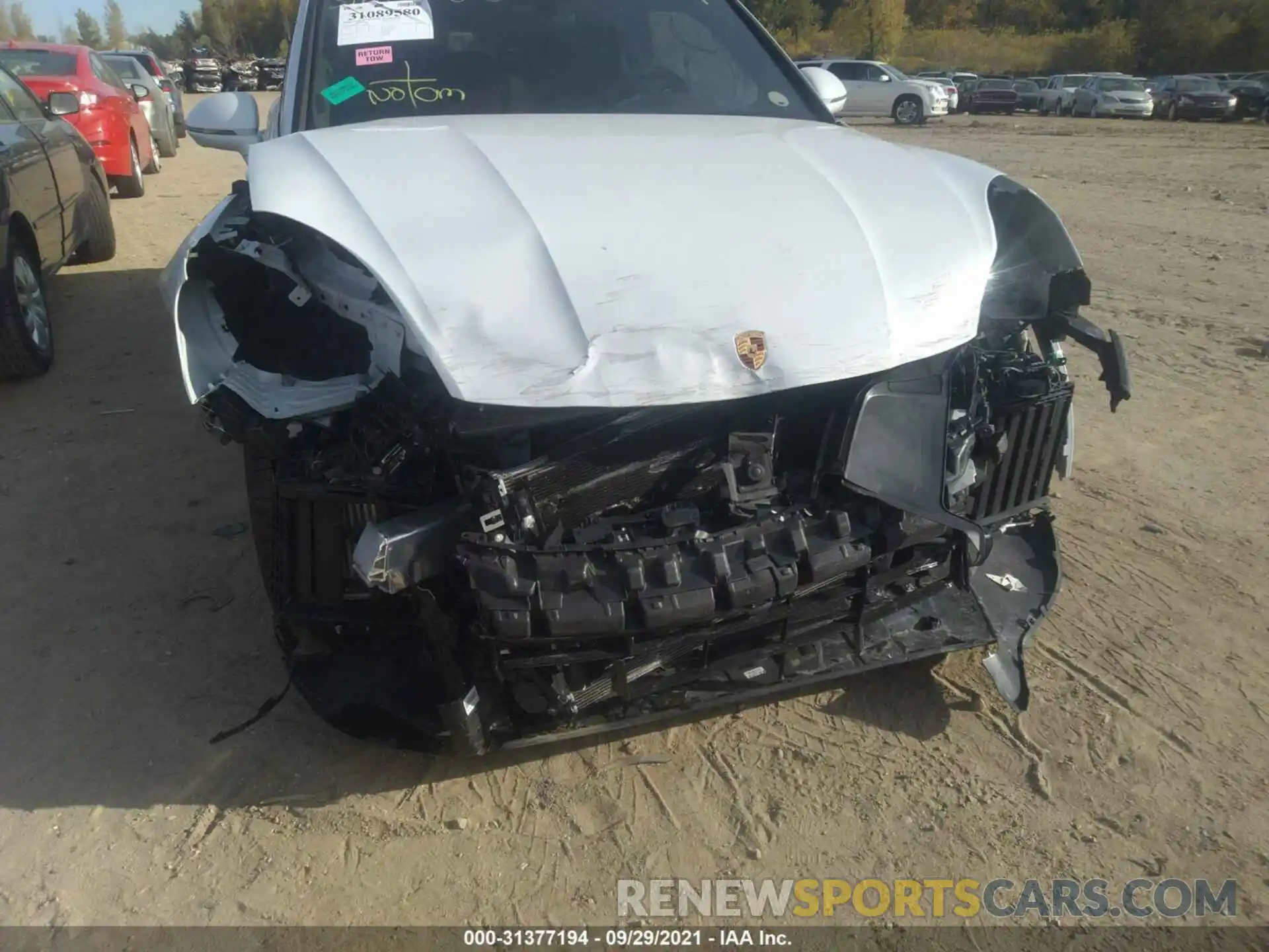 6 Photograph of a damaged car WP1AF2AY4LDA39060 PORSCHE CAYENNE 2020