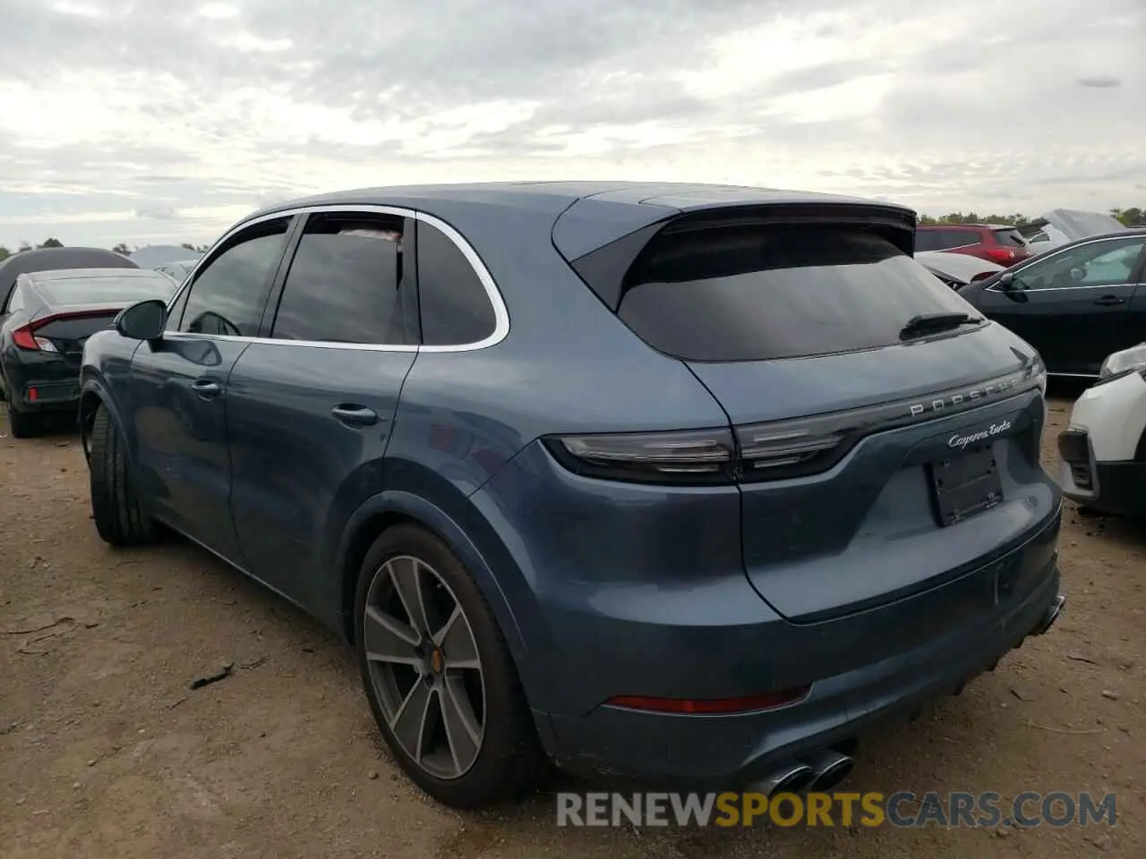 2 Photograph of a damaged car WP1AF2AY6LDA39092 PORSCHE CAYENNE 2020