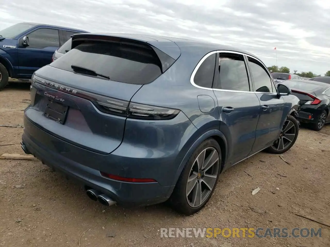 3 Photograph of a damaged car WP1AF2AY6LDA39092 PORSCHE CAYENNE 2020