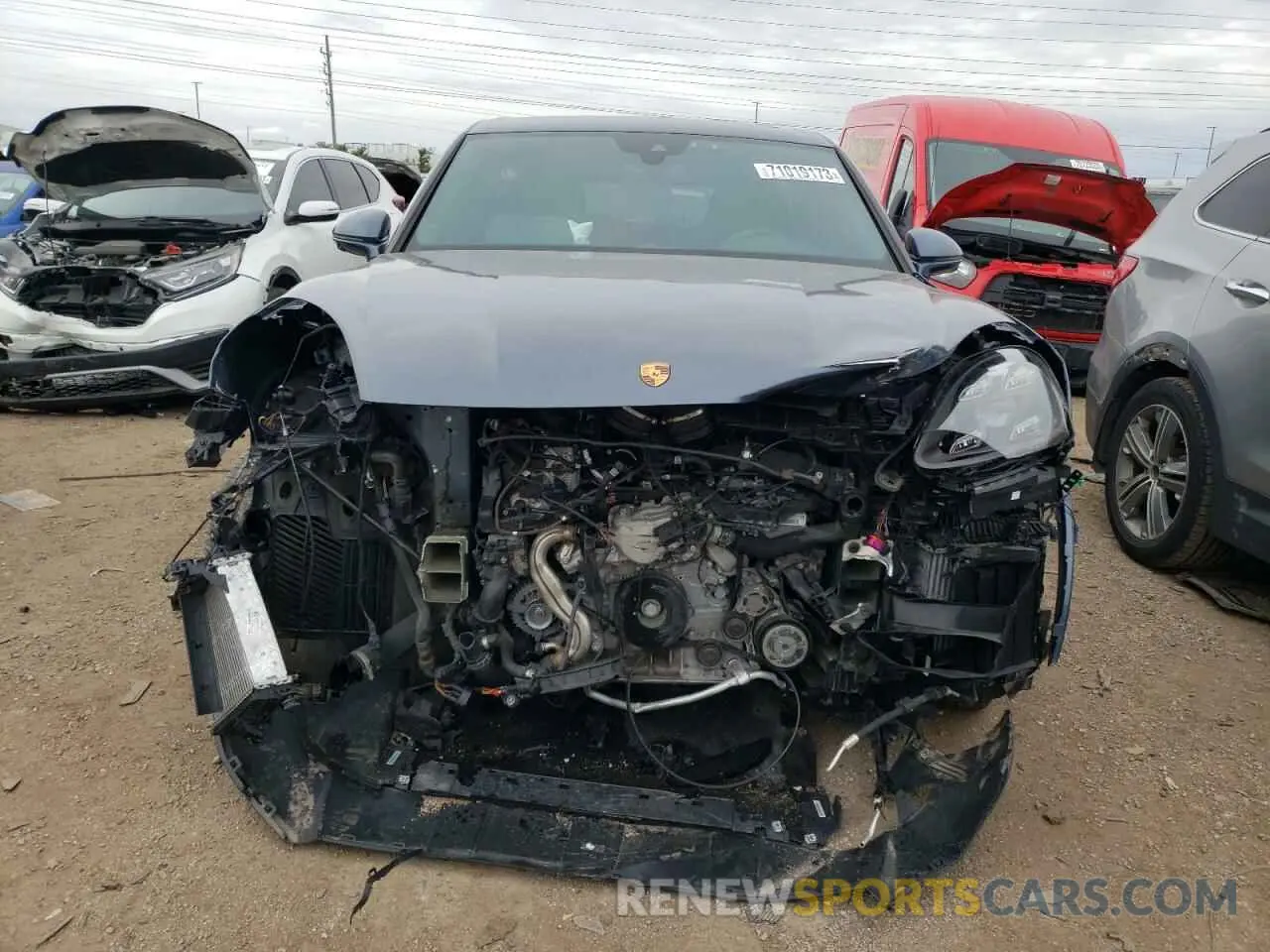5 Photograph of a damaged car WP1AF2AY6LDA39092 PORSCHE CAYENNE 2020