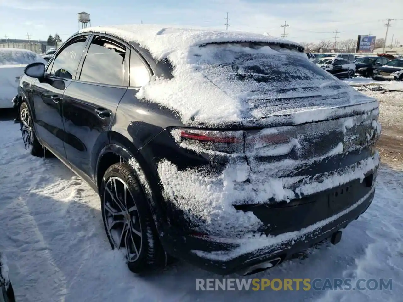 3 Photograph of a damaged car WP1BA2AY0LDA48051 PORSCHE CAYENNE 2020