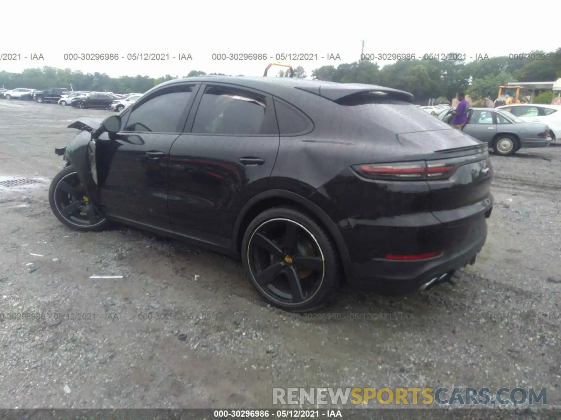 3 Photograph of a damaged car WP1BA2AY2LDA46270 PORSCHE CAYENNE 2020