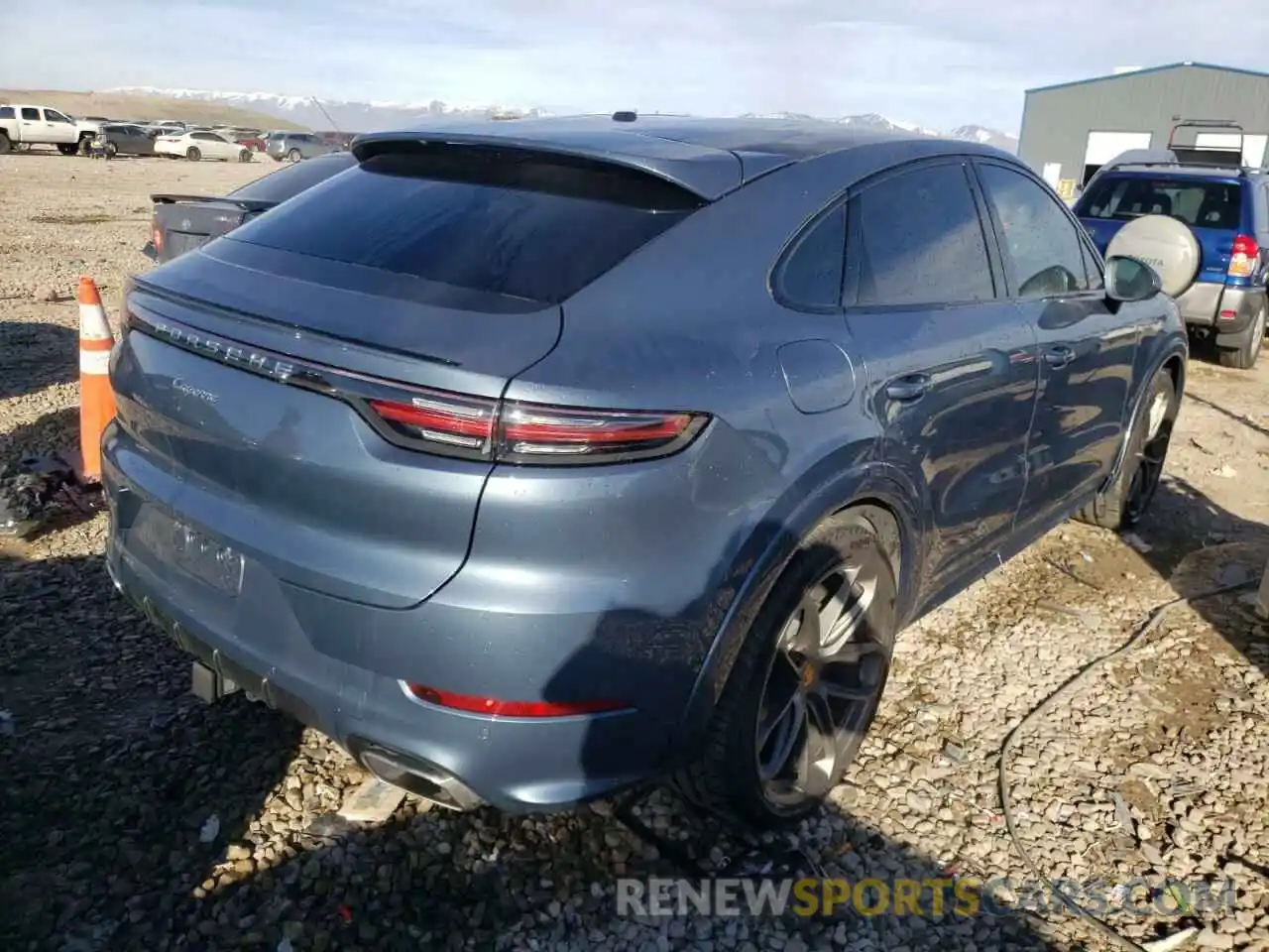 4 Photograph of a damaged car WP1BA2AY2LDA46768 PORSCHE CAYENNE 2020