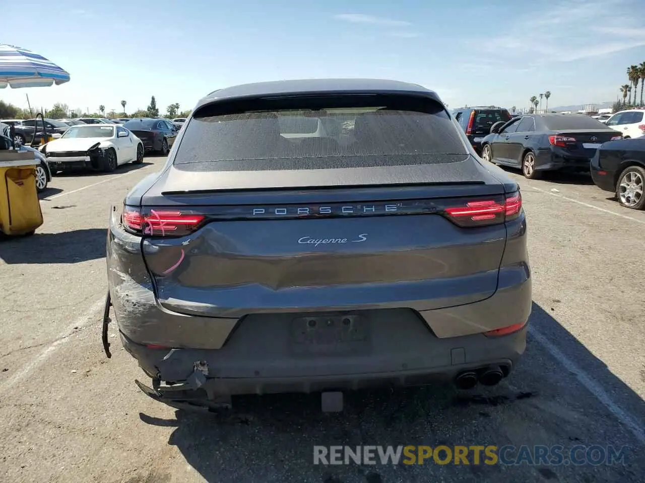 6 Photograph of a damaged car WP1BB2AY9LDA57683 PORSCHE CAYENNE 2020