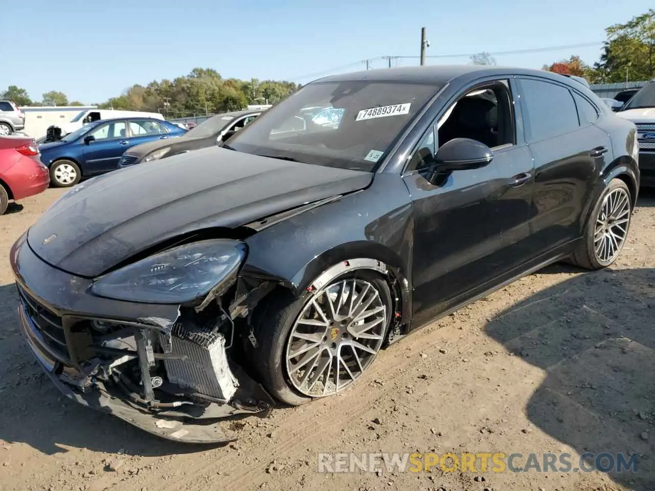 1 Photograph of a damaged car WP1BF2AYXLDA65330 PORSCHE CAYENNE 2020