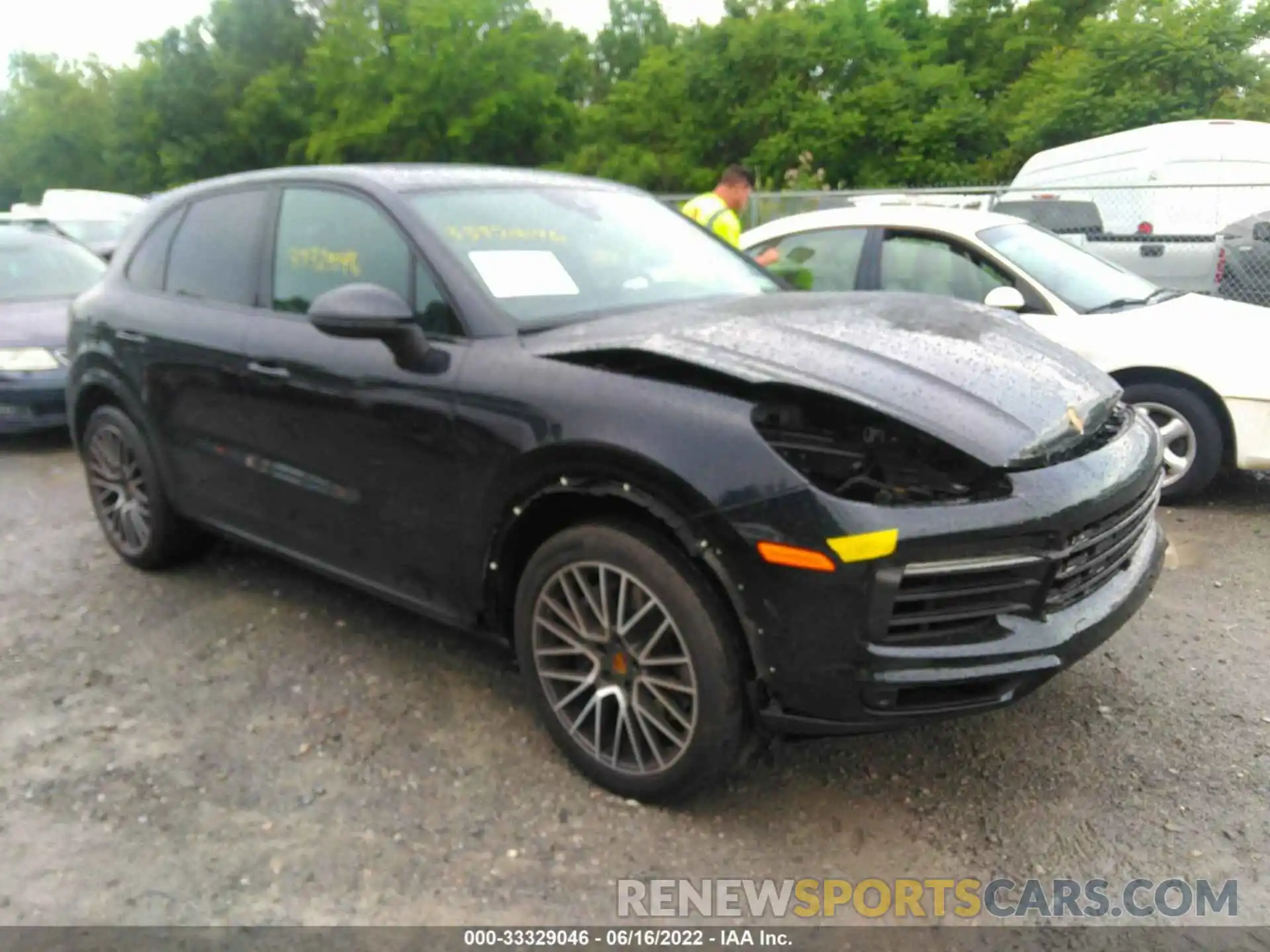 1 Photograph of a damaged car WP1AA2AY0MDA01731 PORSCHE CAYENNE 2021