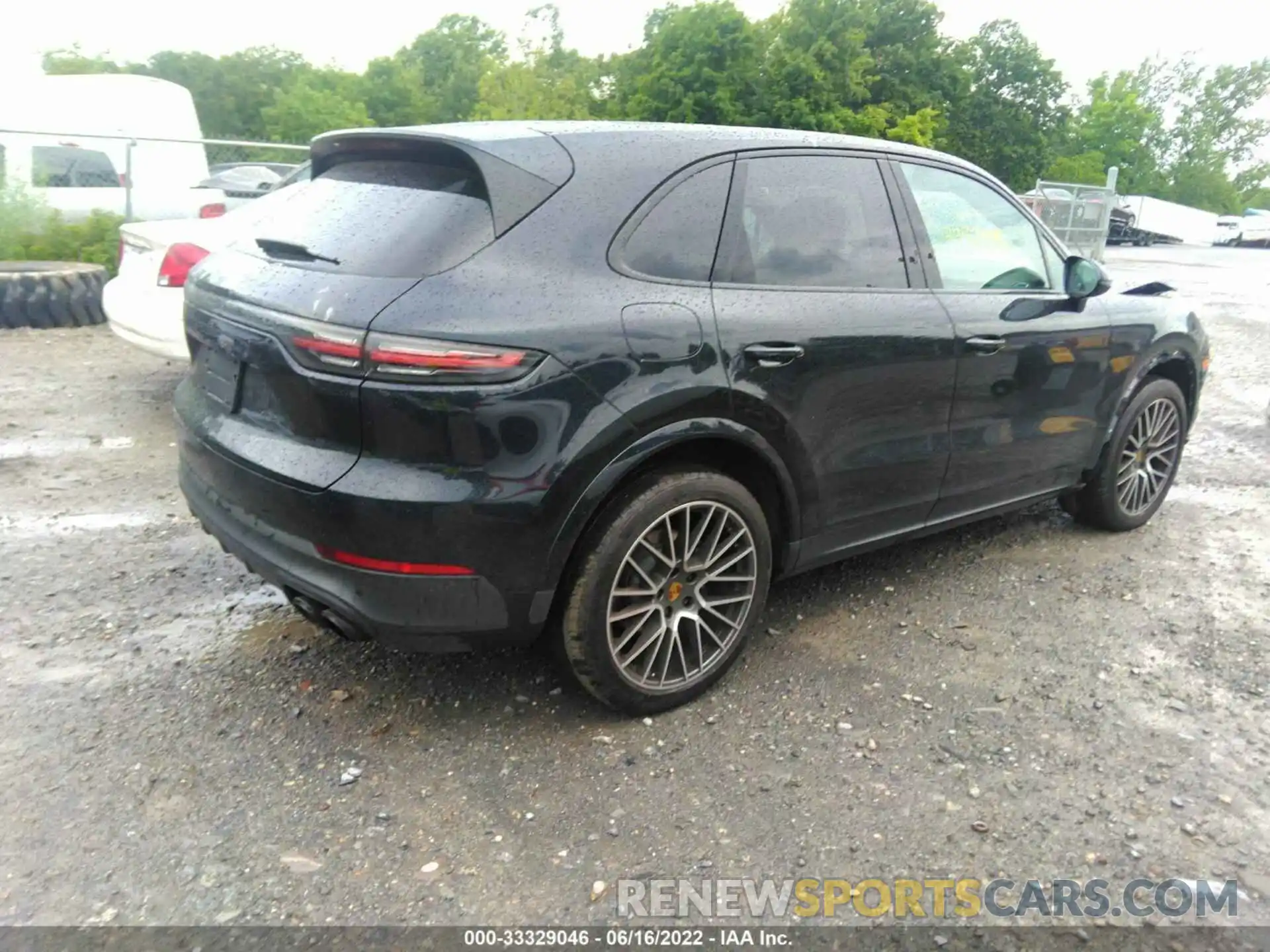 4 Photograph of a damaged car WP1AA2AY0MDA01731 PORSCHE CAYENNE 2021