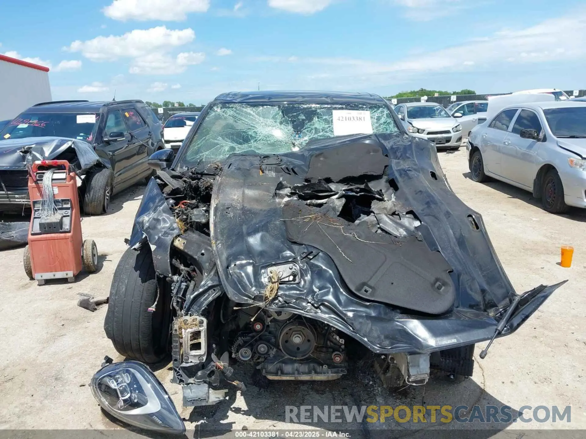 11 Photograph of a damaged car WP1AA2AY2MDA01195 PORSCHE CAYENNE 2021