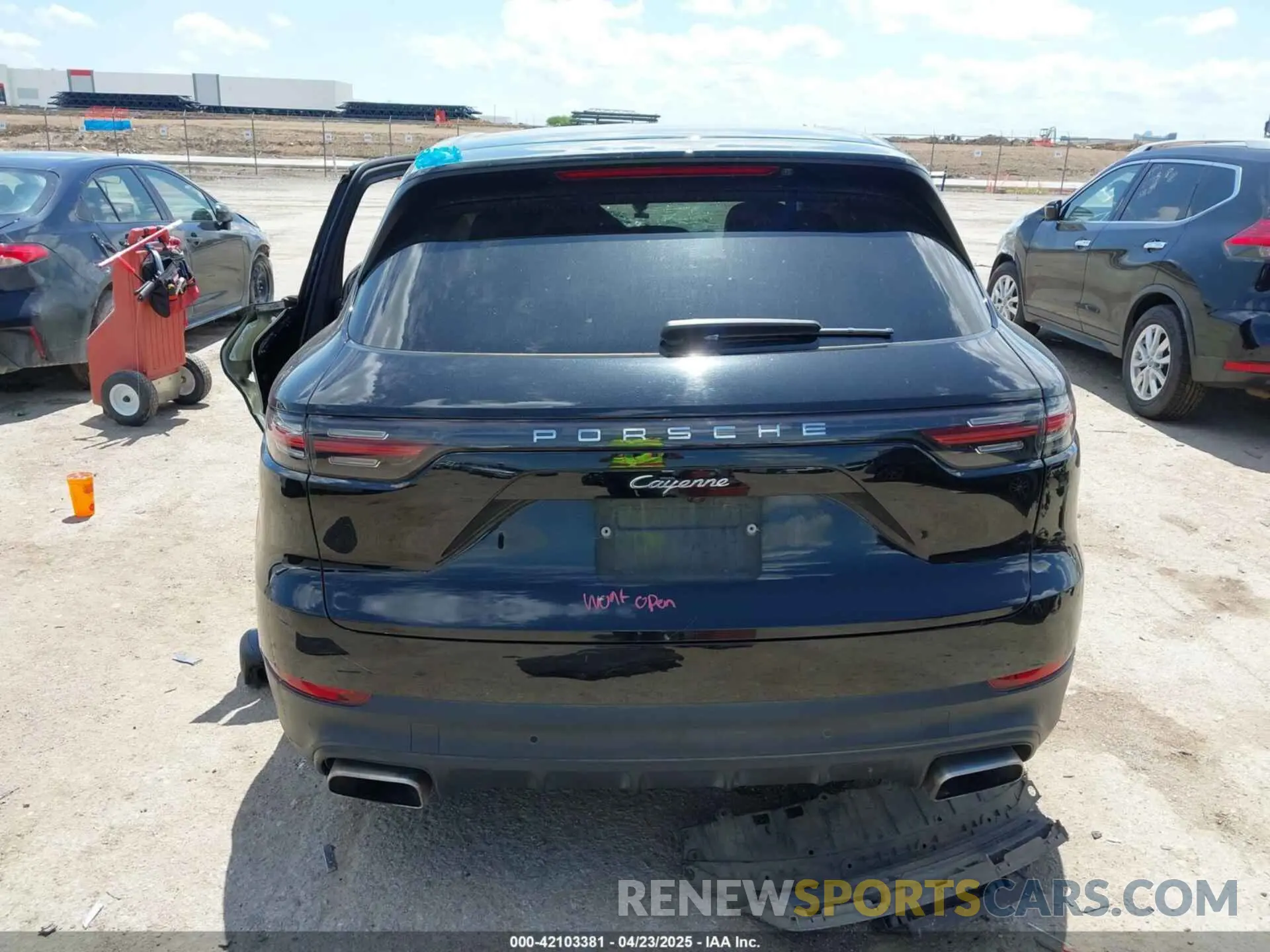 15 Photograph of a damaged car WP1AA2AY2MDA01195 PORSCHE CAYENNE 2021