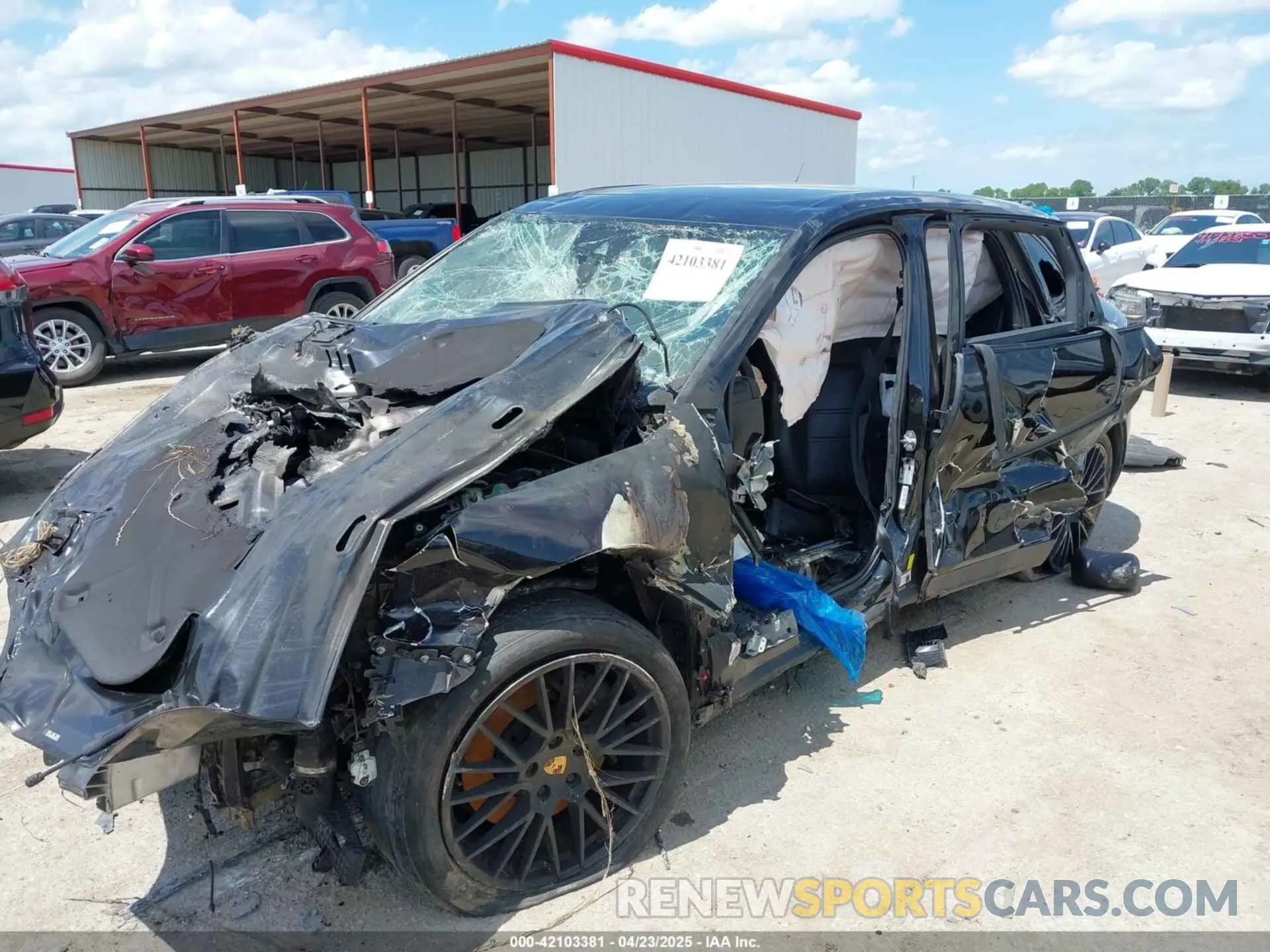 6 Photograph of a damaged car WP1AA2AY2MDA01195 PORSCHE CAYENNE 2021