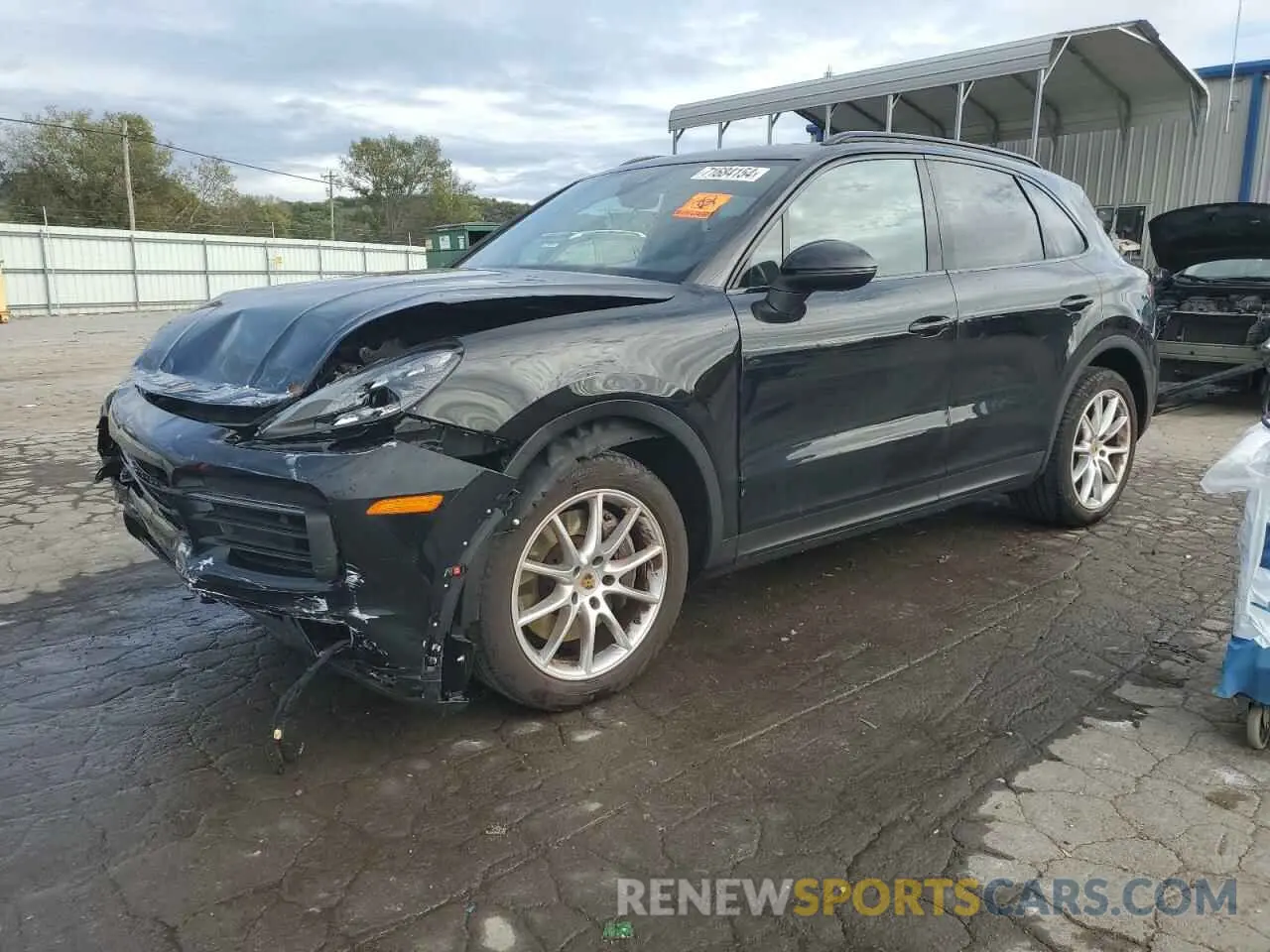 1 Photograph of a damaged car WP1AA2AY2MDA04243 PORSCHE CAYENNE 2021