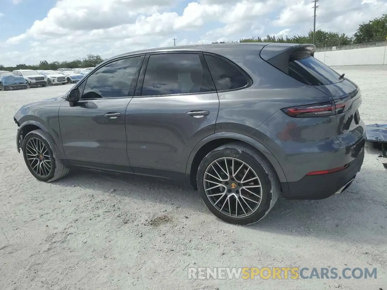 2 Photograph of a damaged car WP1AA2AY2MDA07577 PORSCHE CAYENNE 2021