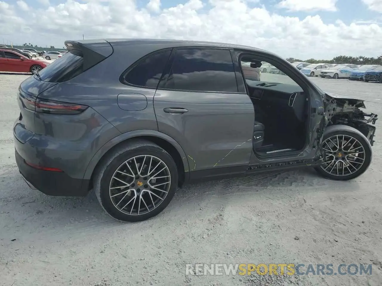 3 Photograph of a damaged car WP1AA2AY2MDA07577 PORSCHE CAYENNE 2021