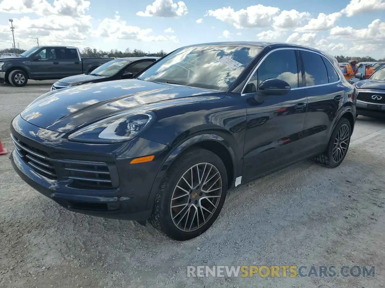 1 Photograph of a damaged car WP1AA2AY3MDA09421 PORSCHE CAYENNE 2021