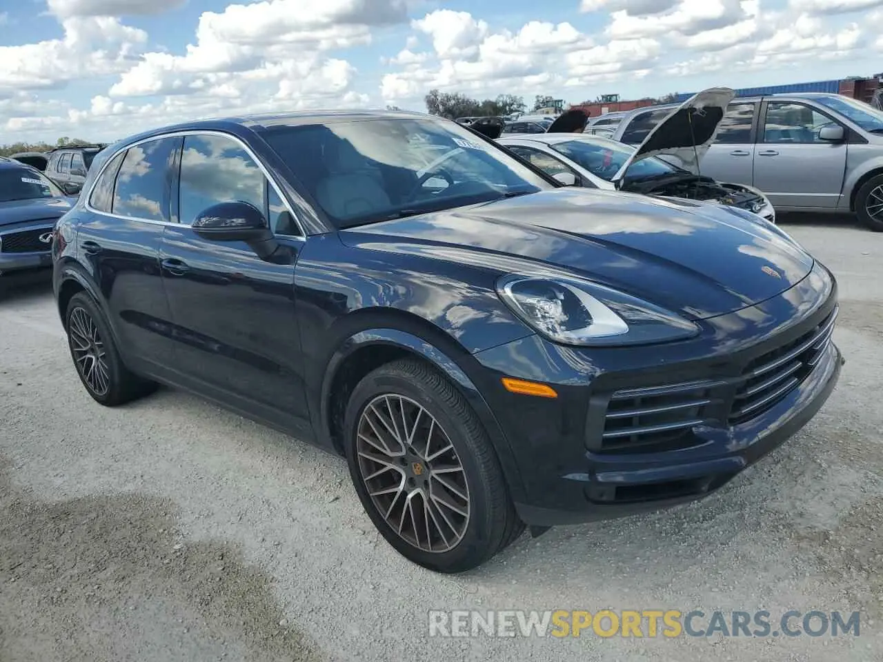 4 Photograph of a damaged car WP1AA2AY3MDA09421 PORSCHE CAYENNE 2021