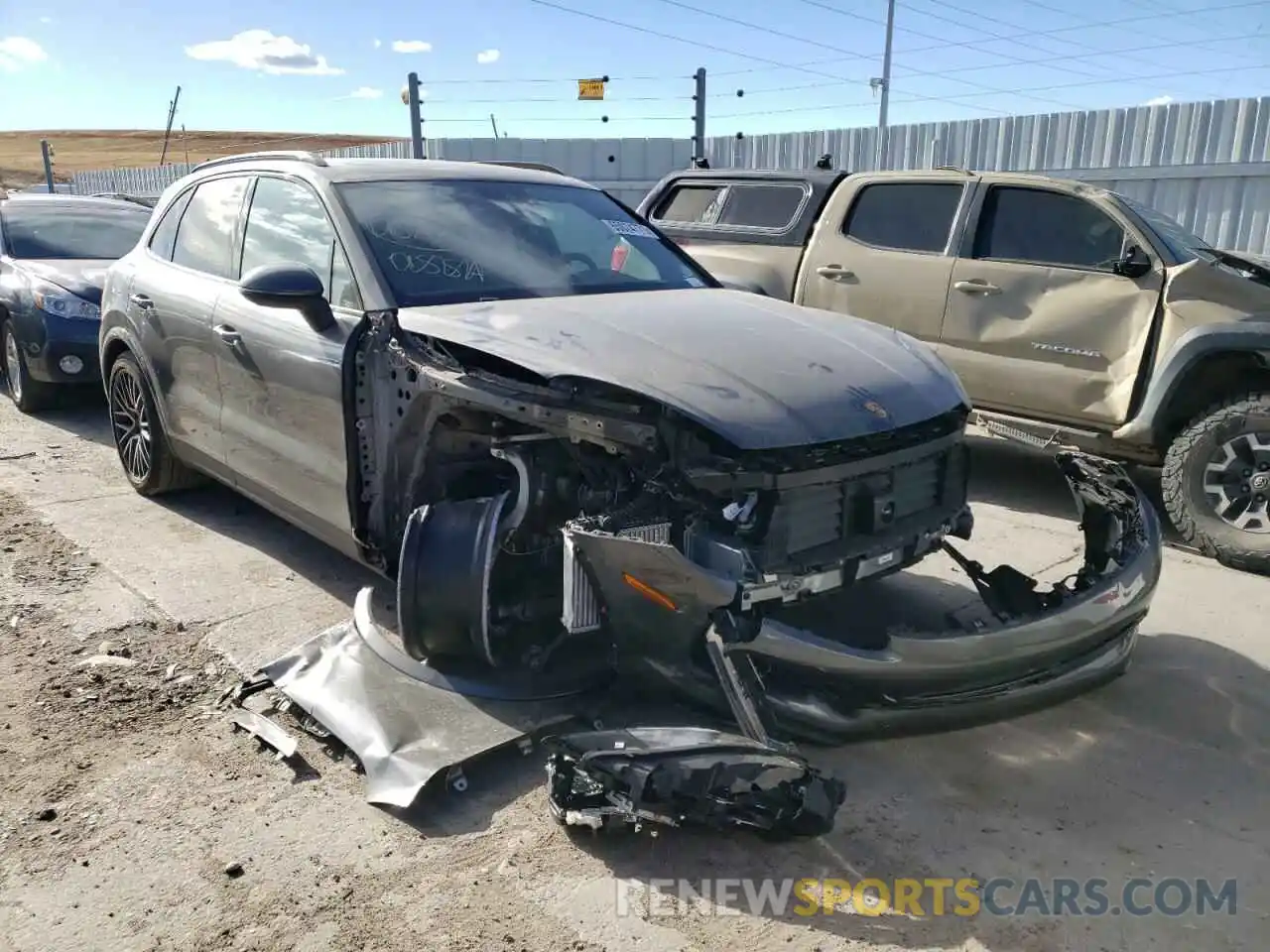 1 Photograph of a damaged car WP1AA2AY4MDA06530 PORSCHE CAYENNE 2021