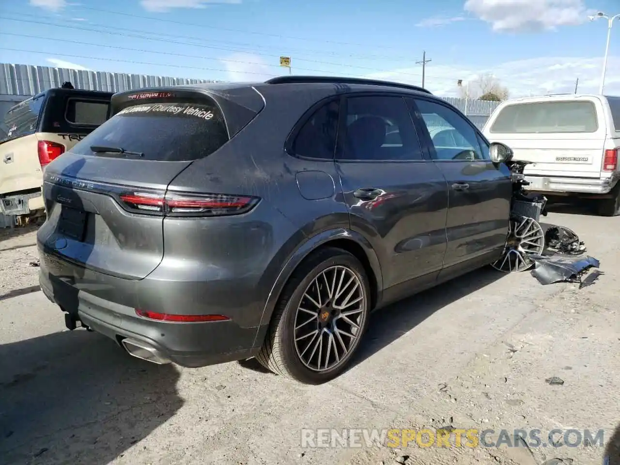 4 Photograph of a damaged car WP1AA2AY4MDA06530 PORSCHE CAYENNE 2021