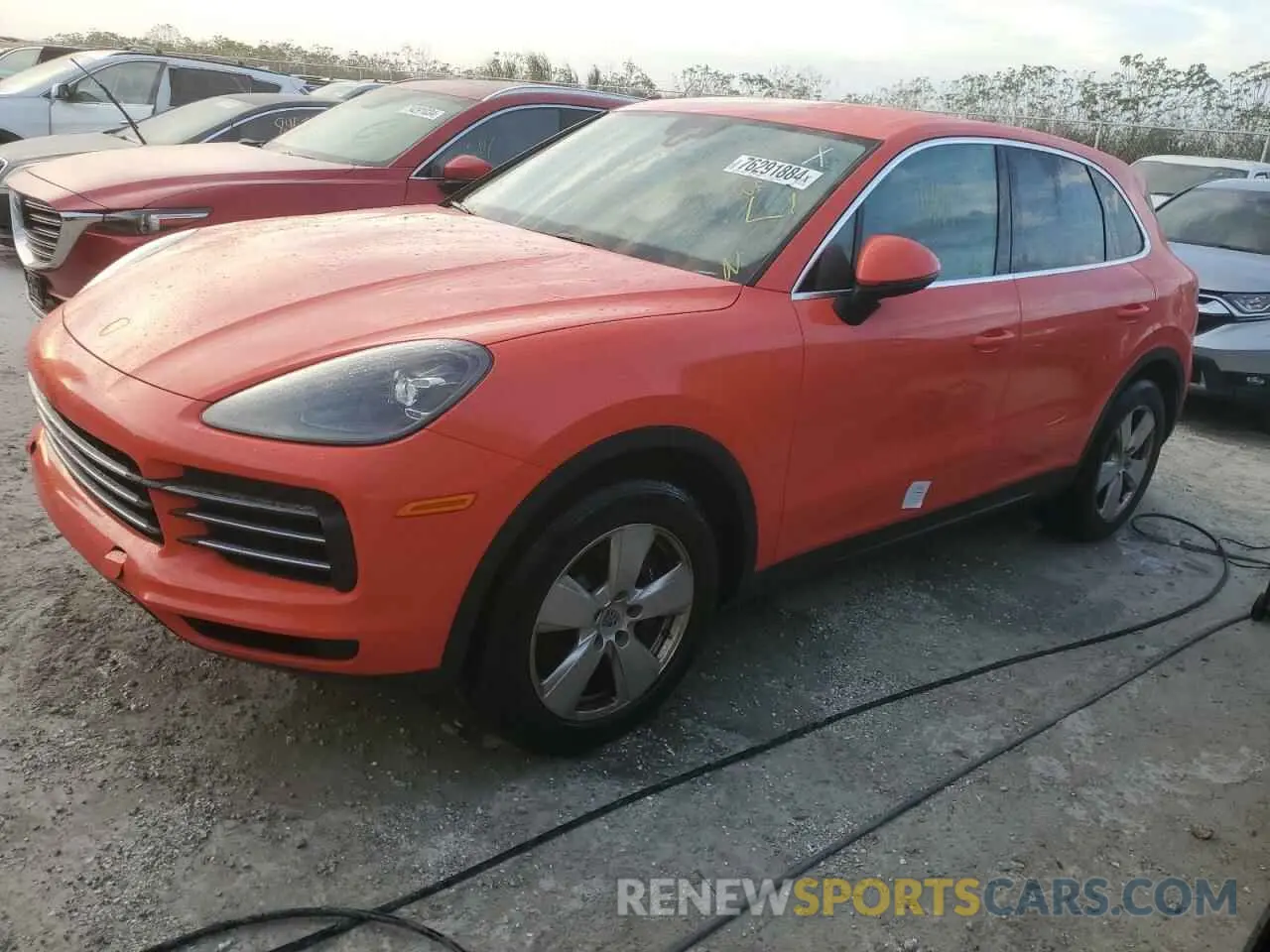 1 Photograph of a damaged car WP1AA2AY5MDA02003 PORSCHE CAYENNE 2021
