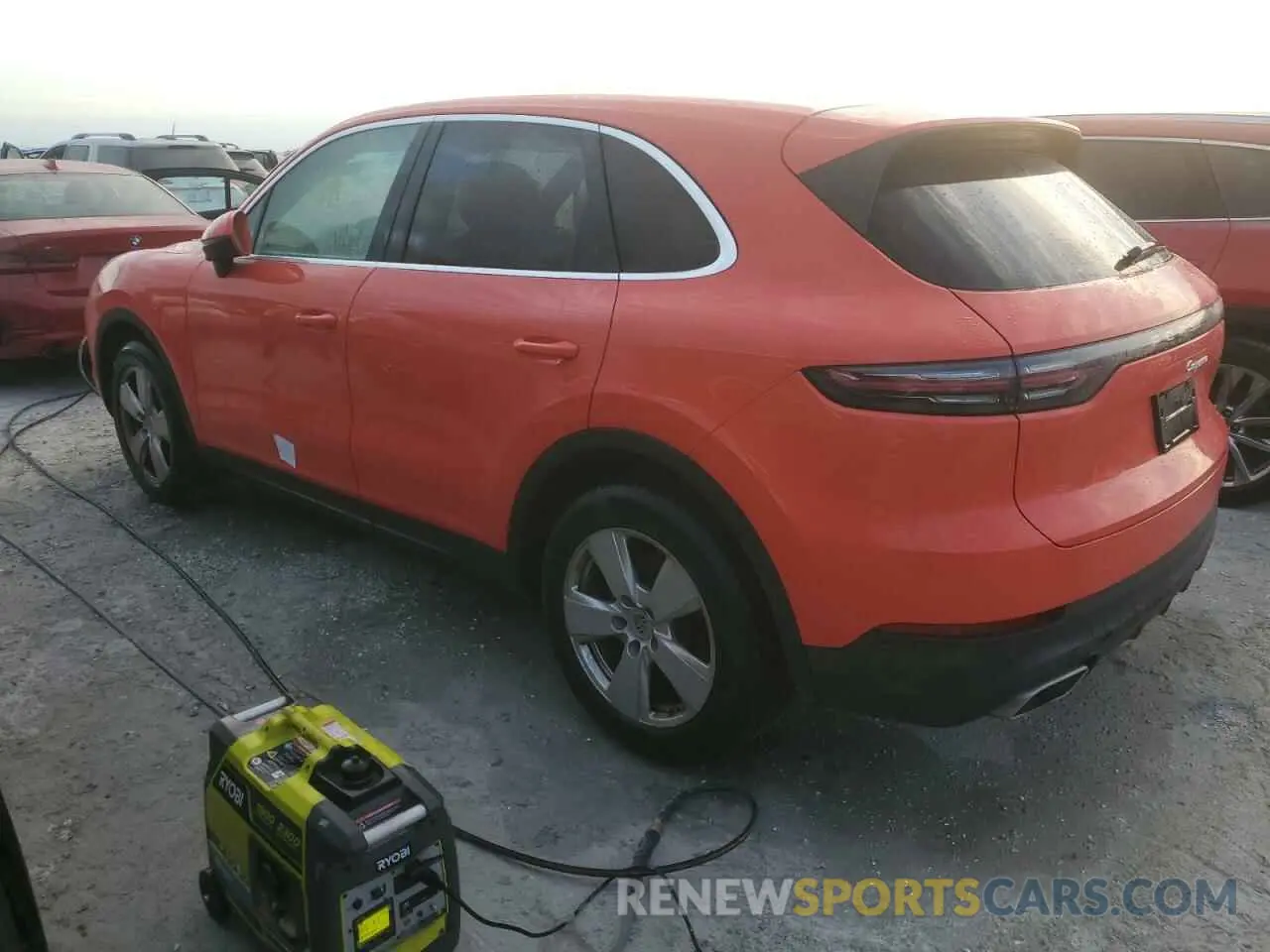 2 Photograph of a damaged car WP1AA2AY5MDA02003 PORSCHE CAYENNE 2021