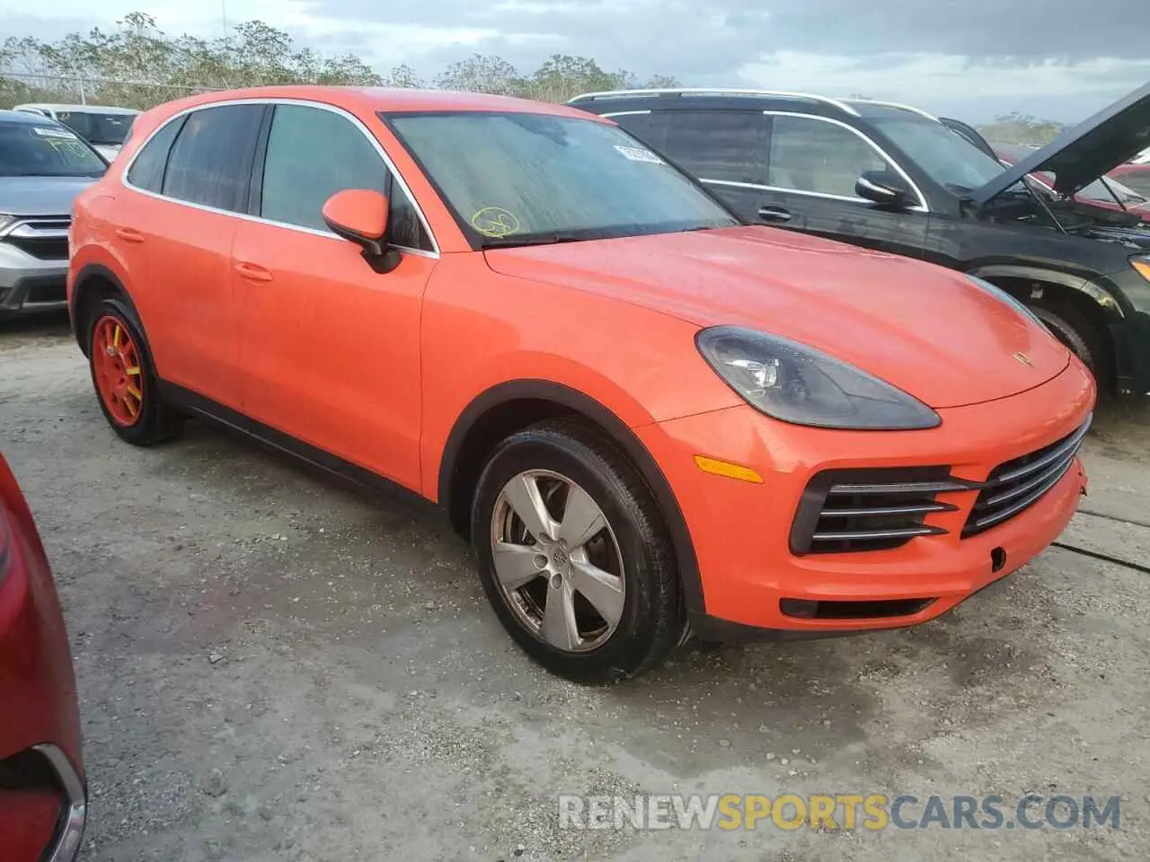 4 Photograph of a damaged car WP1AA2AY5MDA02003 PORSCHE CAYENNE 2021