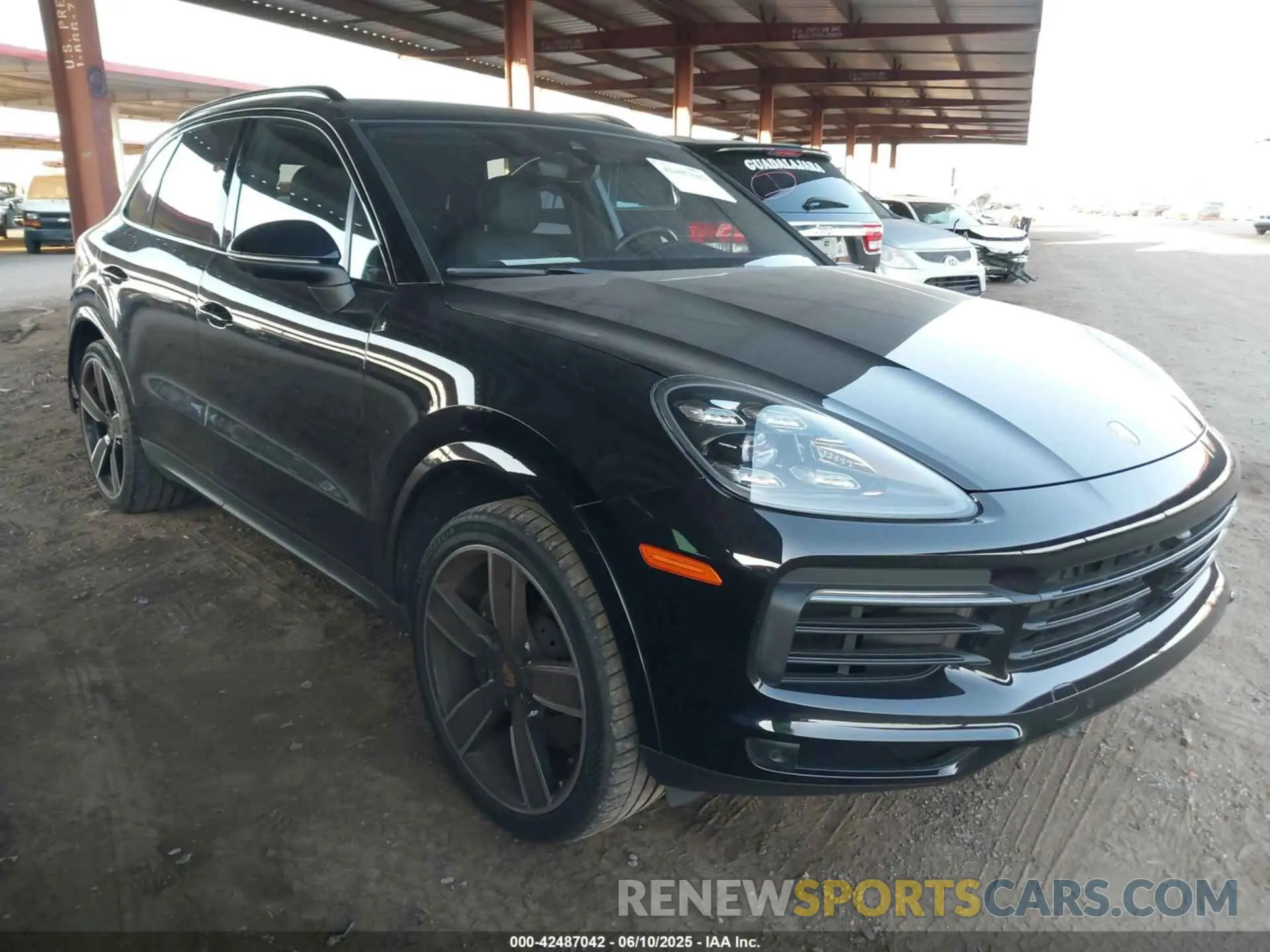 1 Photograph of a damaged car WP1AA2AY5MDA04012 PORSCHE CAYENNE 2021