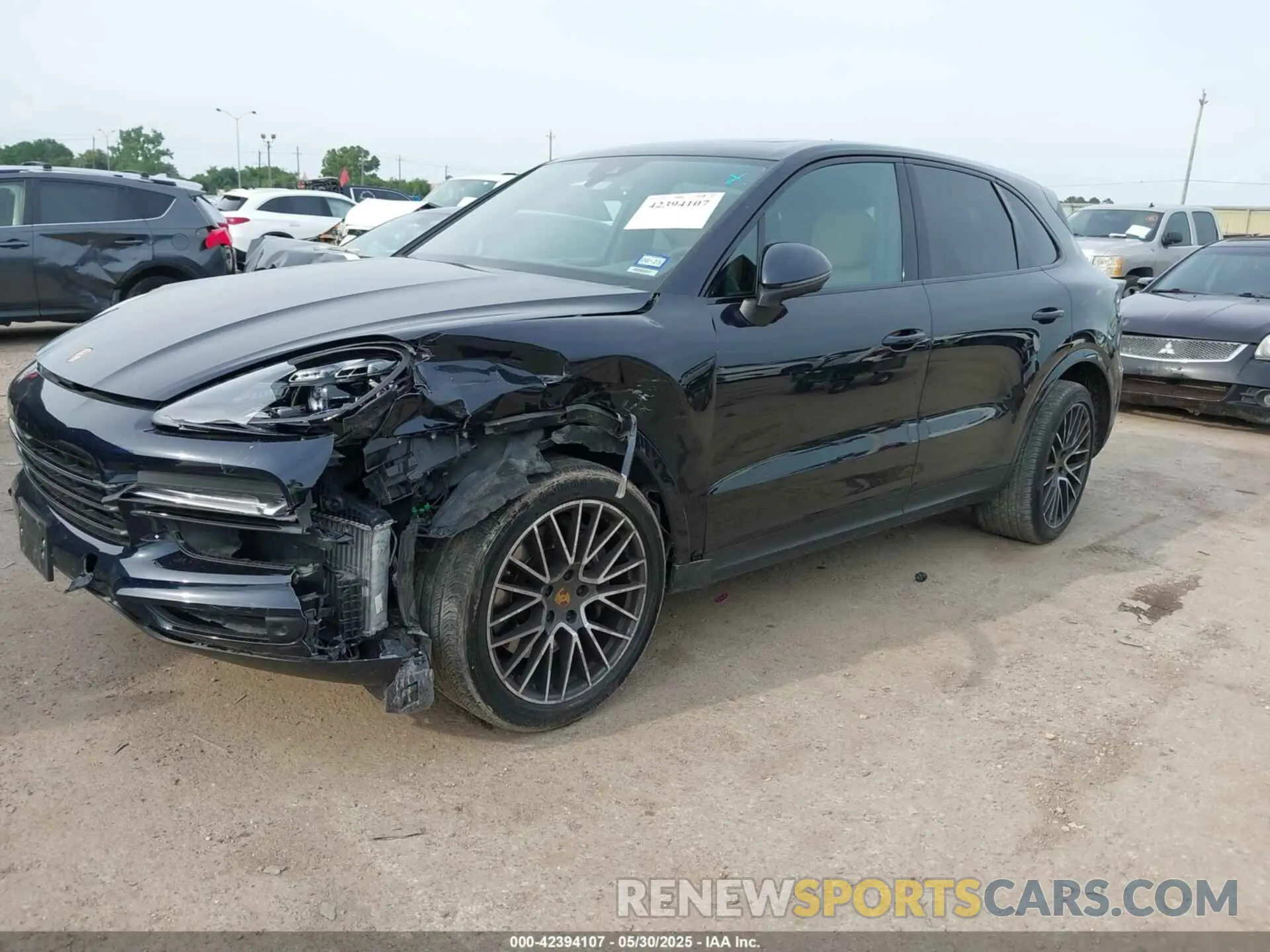 2 Photograph of a damaged car WP1AA2AY5MDA04835 PORSCHE CAYENNE 2021