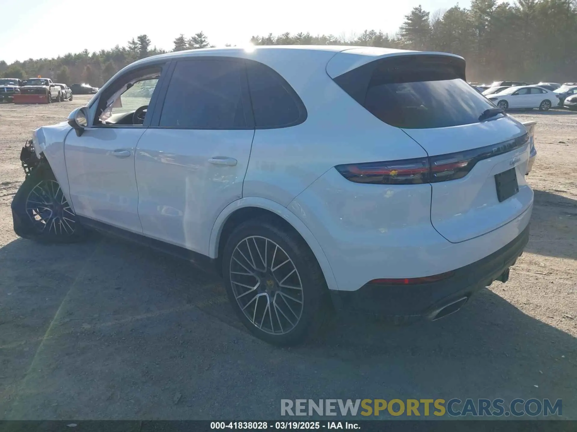 3 Photograph of a damaged car WP1AA2AY7MDA01807 PORSCHE CAYENNE 2021