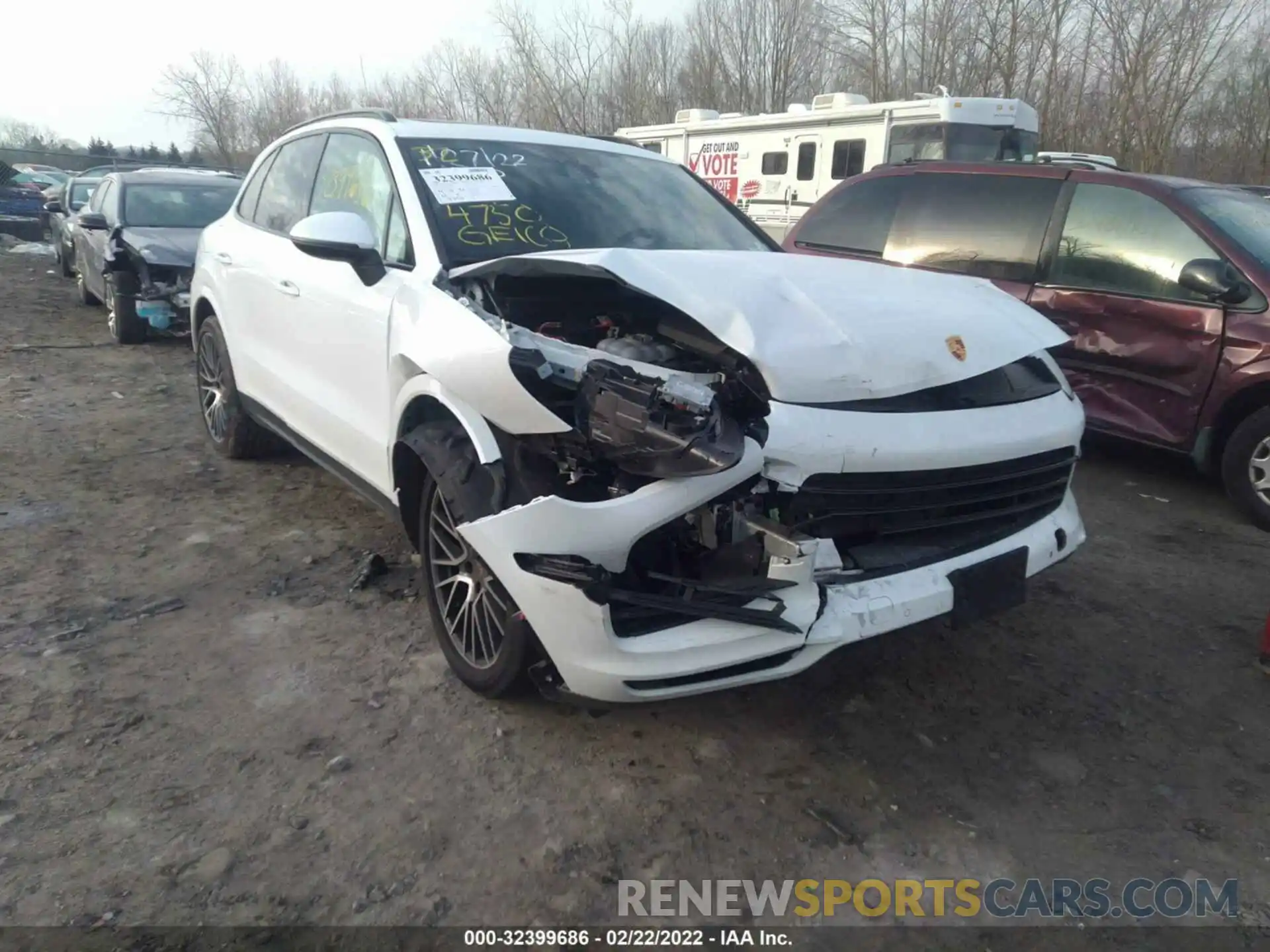 6 Photograph of a damaged car WP1AA2AY7MDA08577 PORSCHE CAYENNE 2021