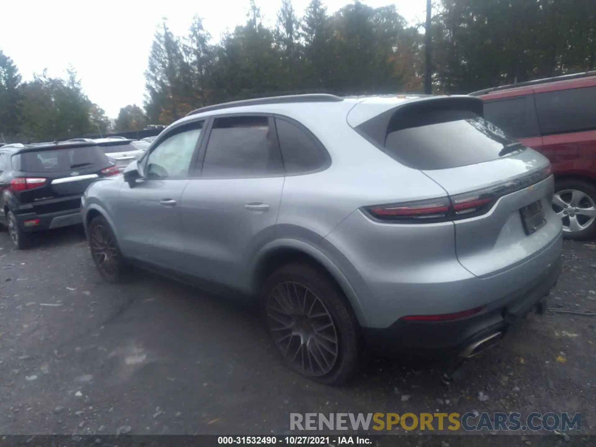 3 Photograph of a damaged car WP1AA2AY8MDA01251 PORSCHE CAYENNE 2021