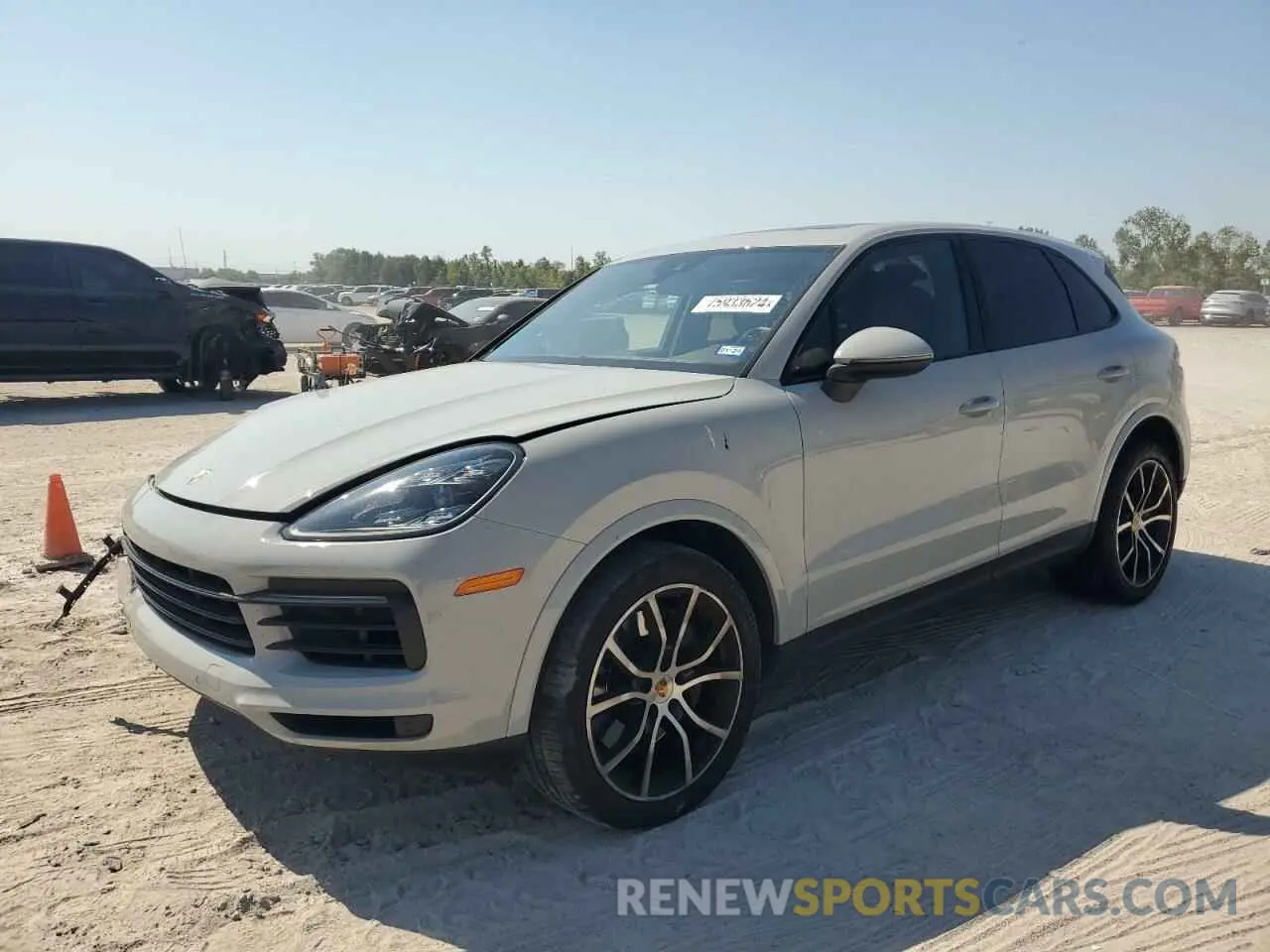 1 Photograph of a damaged car WP1AA2AY9MDA04210 PORSCHE CAYENNE 2021