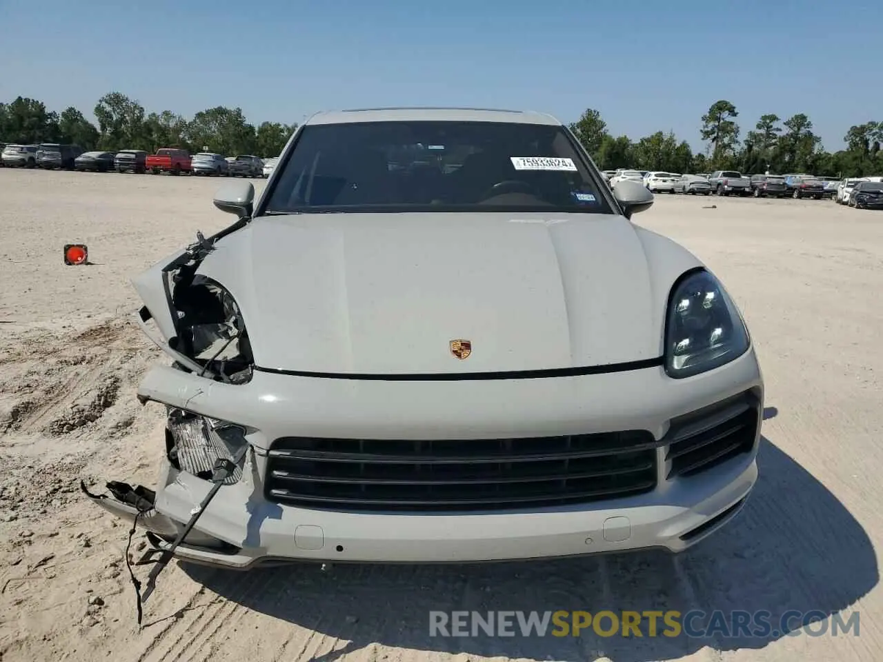 5 Photograph of a damaged car WP1AA2AY9MDA04210 PORSCHE CAYENNE 2021