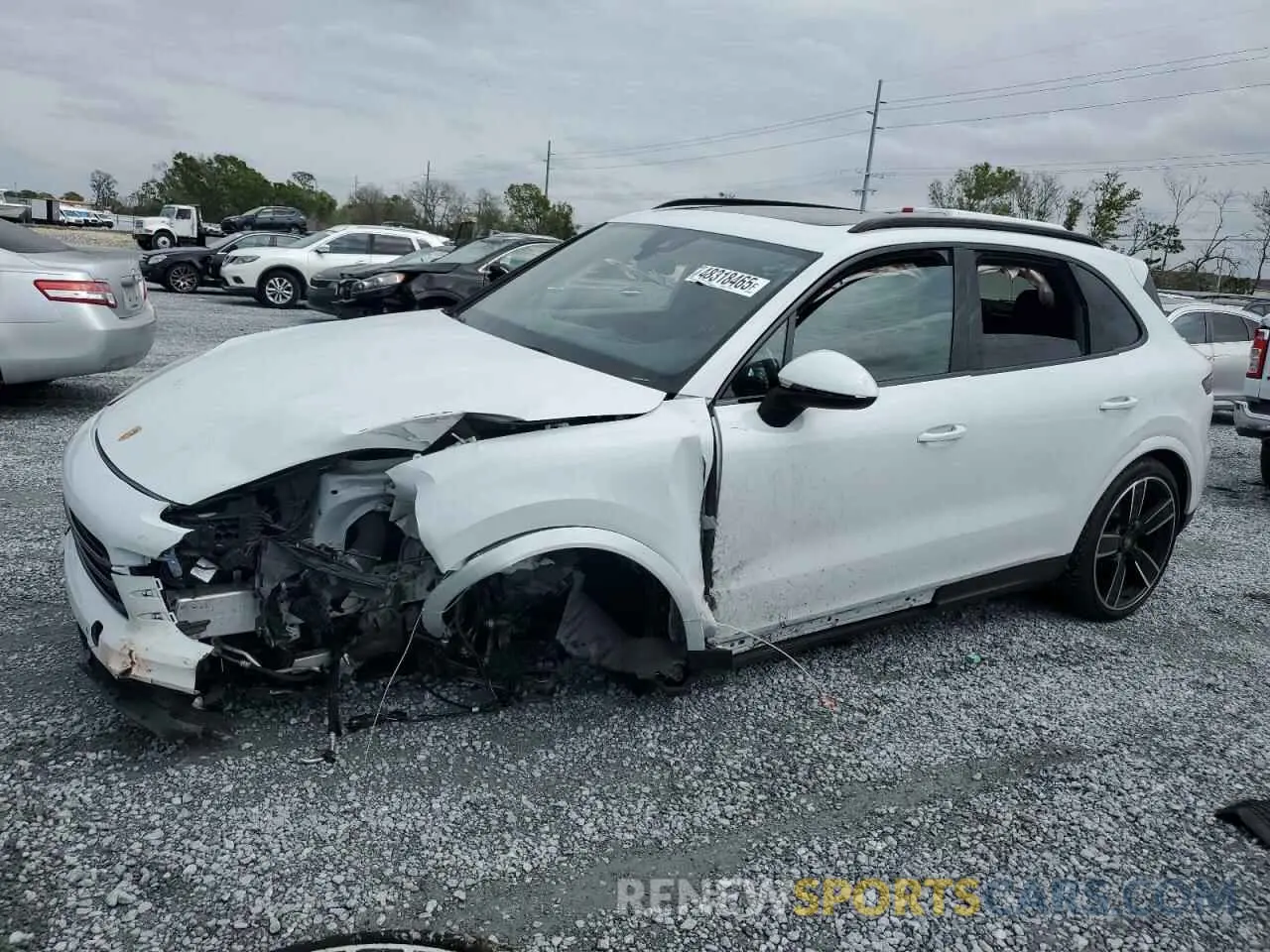 1 Photograph of a damaged car WP1AA2AY9MDA07852 PORSCHE CAYENNE 2021