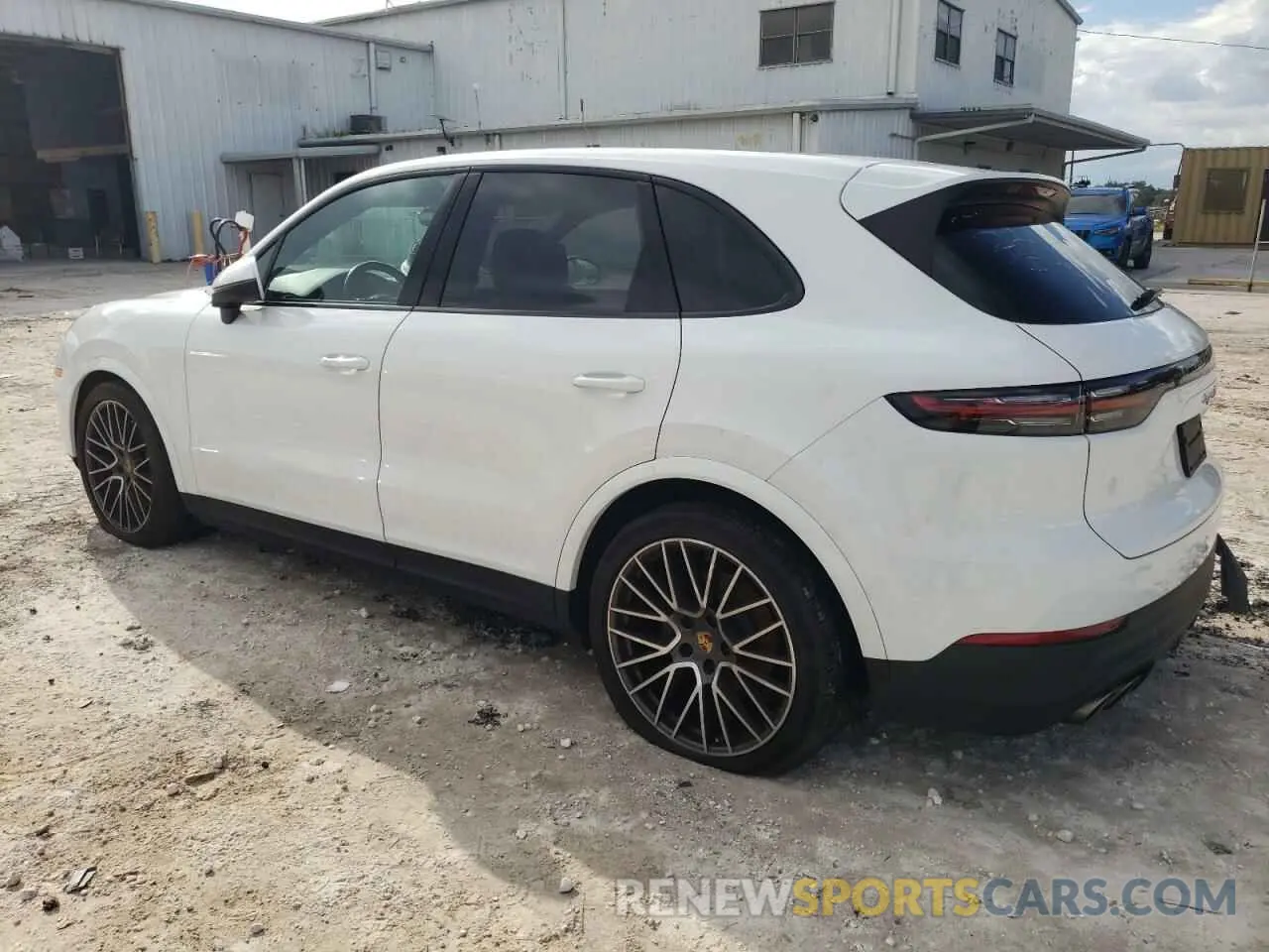 2 Photograph of a damaged car WP1AB2AY8MDA27555 PORSCHE CAYENNE 2021