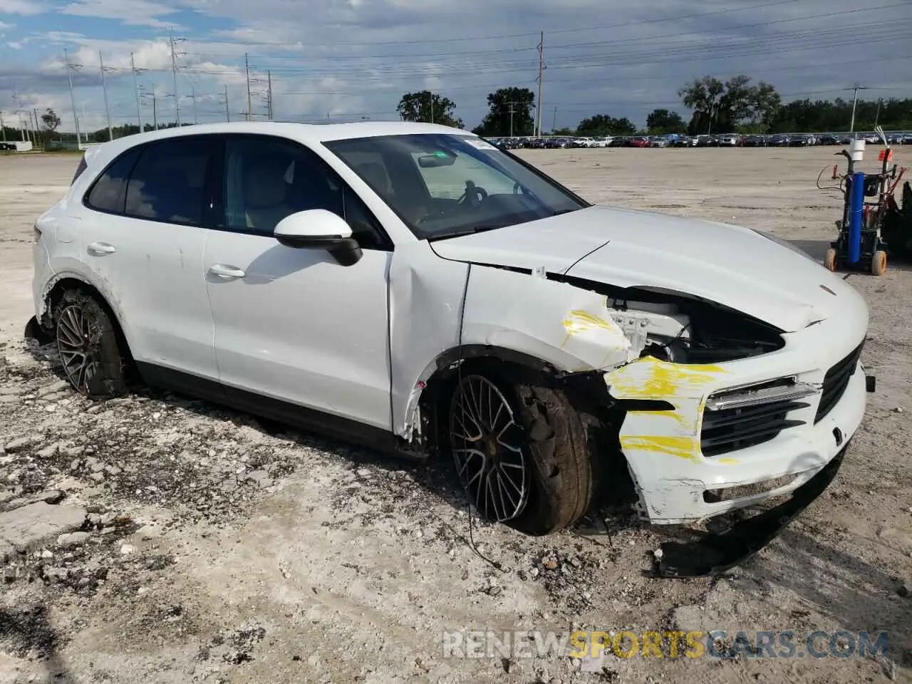 4 Photograph of a damaged car WP1AB2AY8MDA27555 PORSCHE CAYENNE 2021