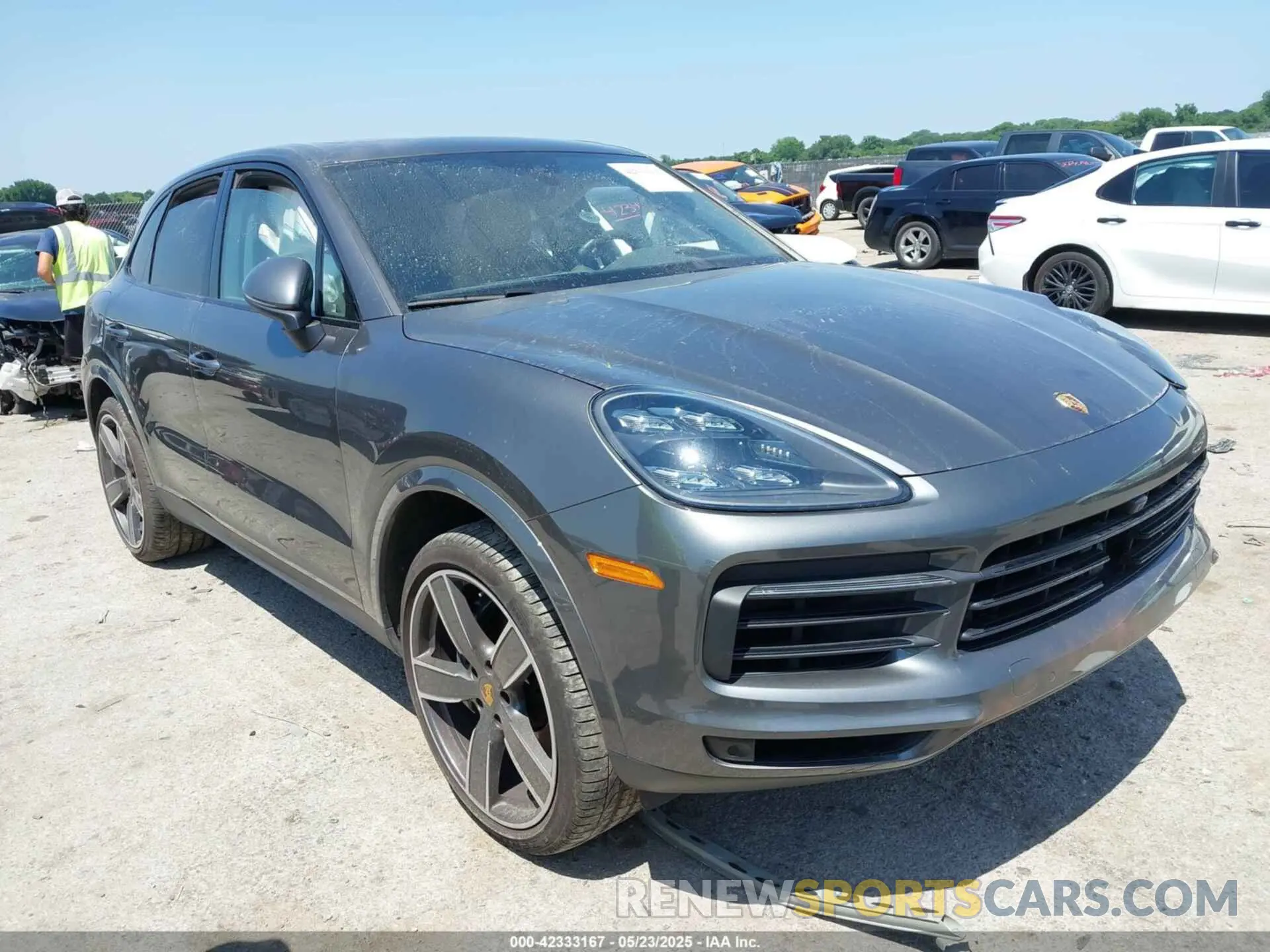 1 Photograph of a damaged car WP1AB2AY8MDA28690 PORSCHE CAYENNE 2021