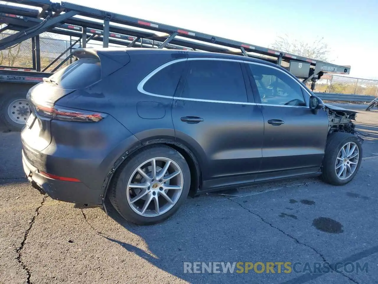 3 Photograph of a damaged car WP1AB2AYXMDA27735 PORSCHE CAYENNE 2021