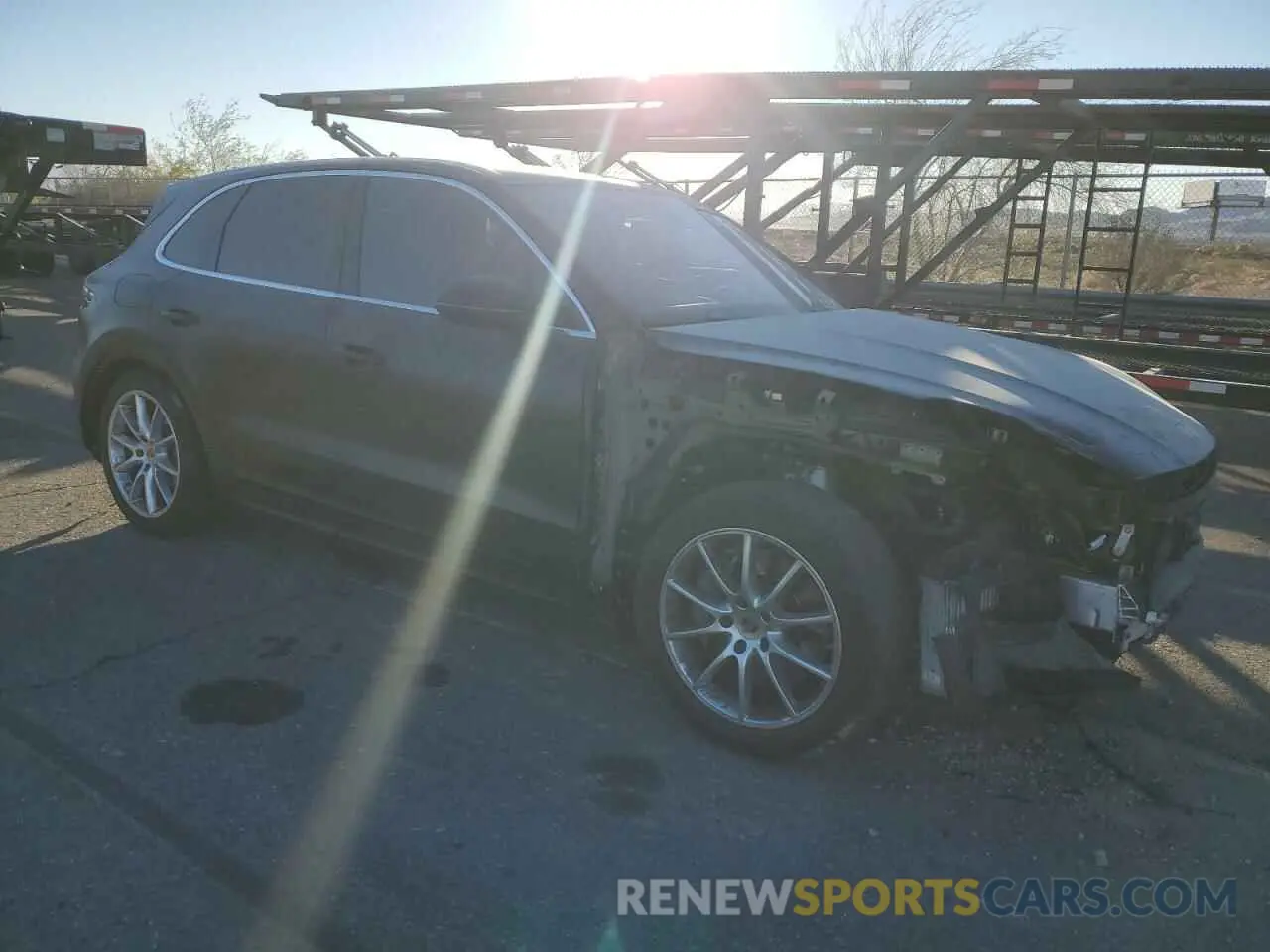 4 Photograph of a damaged car WP1AB2AYXMDA27735 PORSCHE CAYENNE 2021