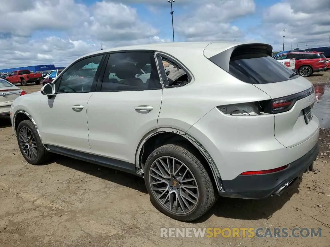 2 Photograph of a damaged car WP1AB2AYXMDA28173 PORSCHE CAYENNE 2021