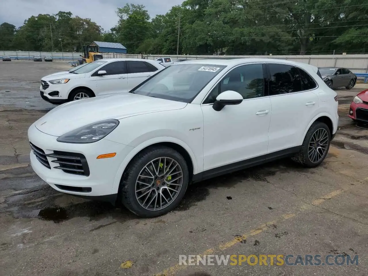 1 Photograph of a damaged car WP1AE2AY1MDA24696 PORSCHE CAYENNE 2021