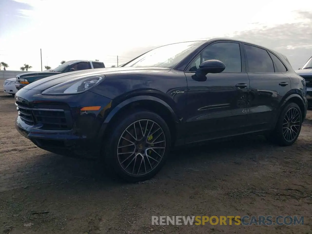 1 Photograph of a damaged car WP1AE2AYXMDA24681 PORSCHE CAYENNE 2021