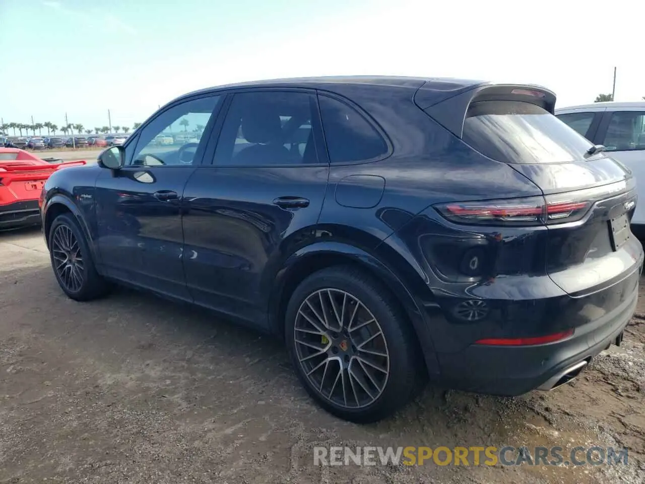 2 Photograph of a damaged car WP1AE2AYXMDA24681 PORSCHE CAYENNE 2021