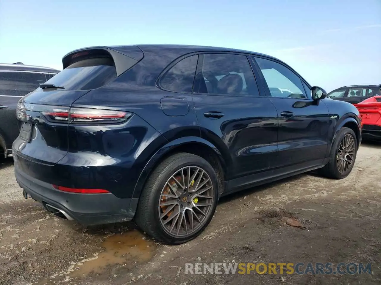 3 Photograph of a damaged car WP1AE2AYXMDA24681 PORSCHE CAYENNE 2021