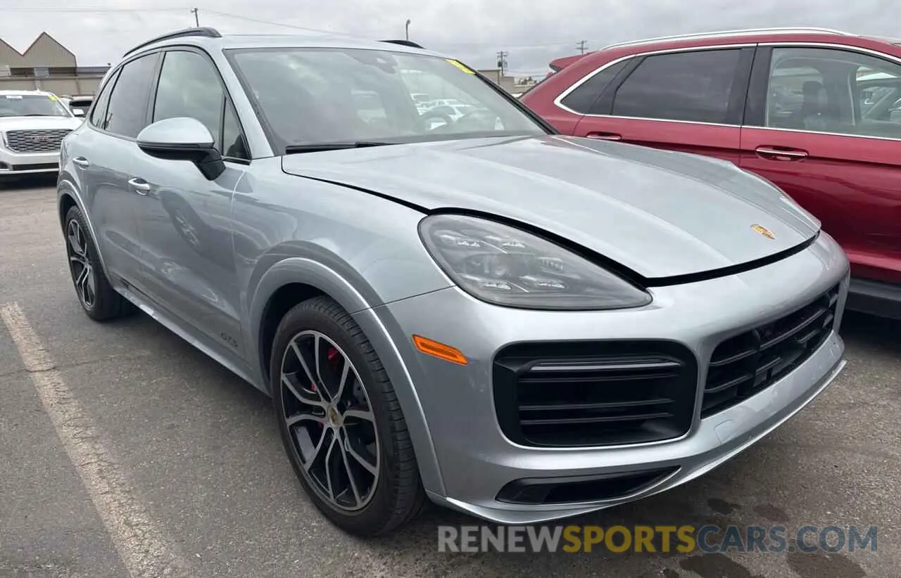 1 Photograph of a damaged car WP1AG2AY0MDA34520 PORSCHE CAYENNE 2021